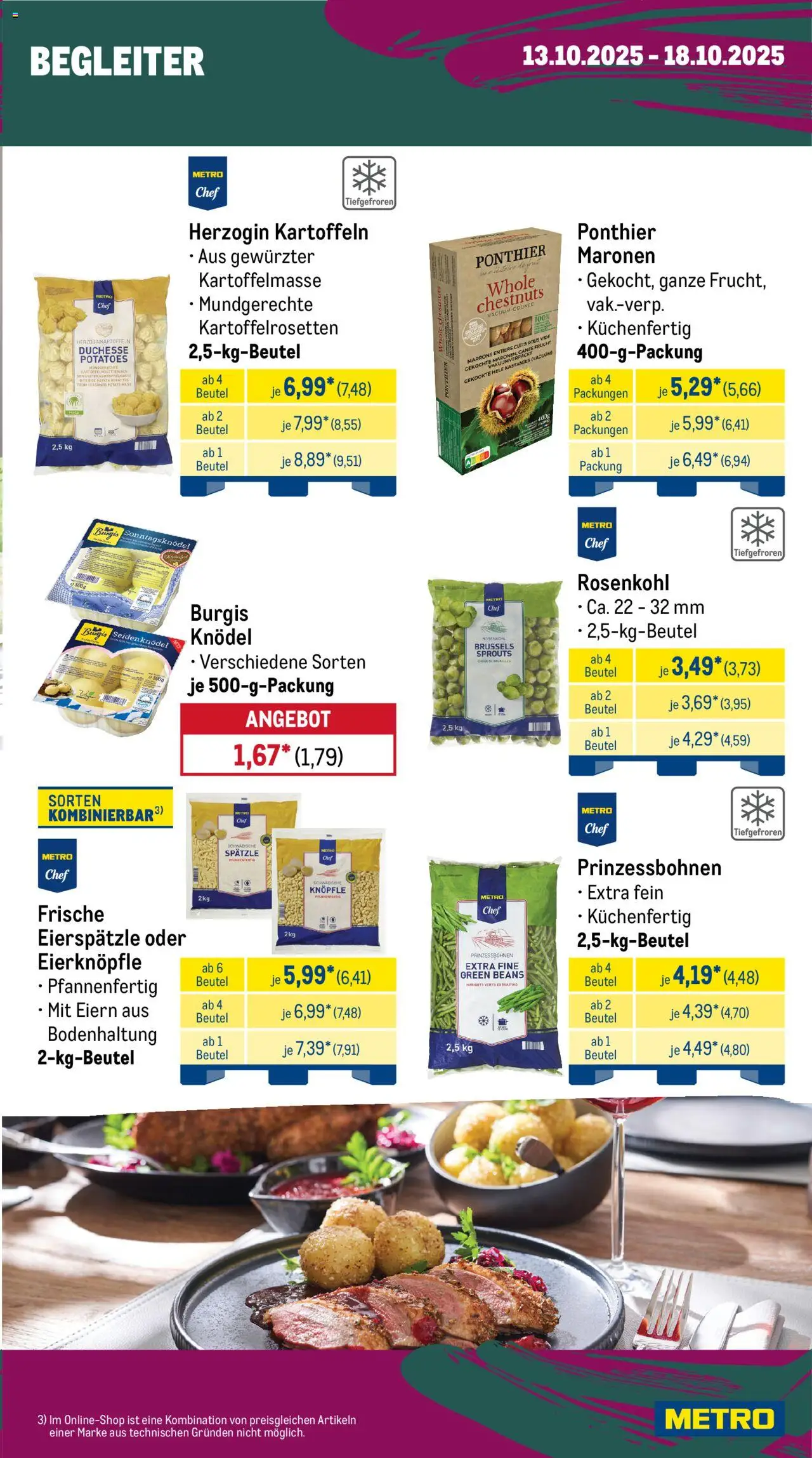 Metro Prospekt 	 – gültig ab 13.10.2025 | Seite: 11 | Produkte: Kartoffeln