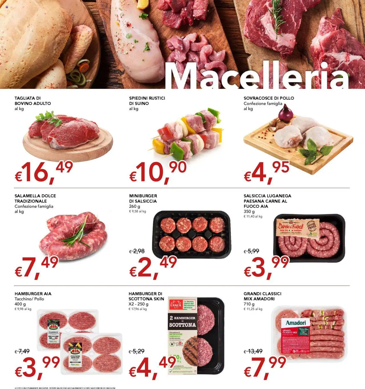 Volantino Migross del 13.08.2025 | Pagina: 3 | Prodotti: Pollo, Salsiccia, Rustici, Spiedini