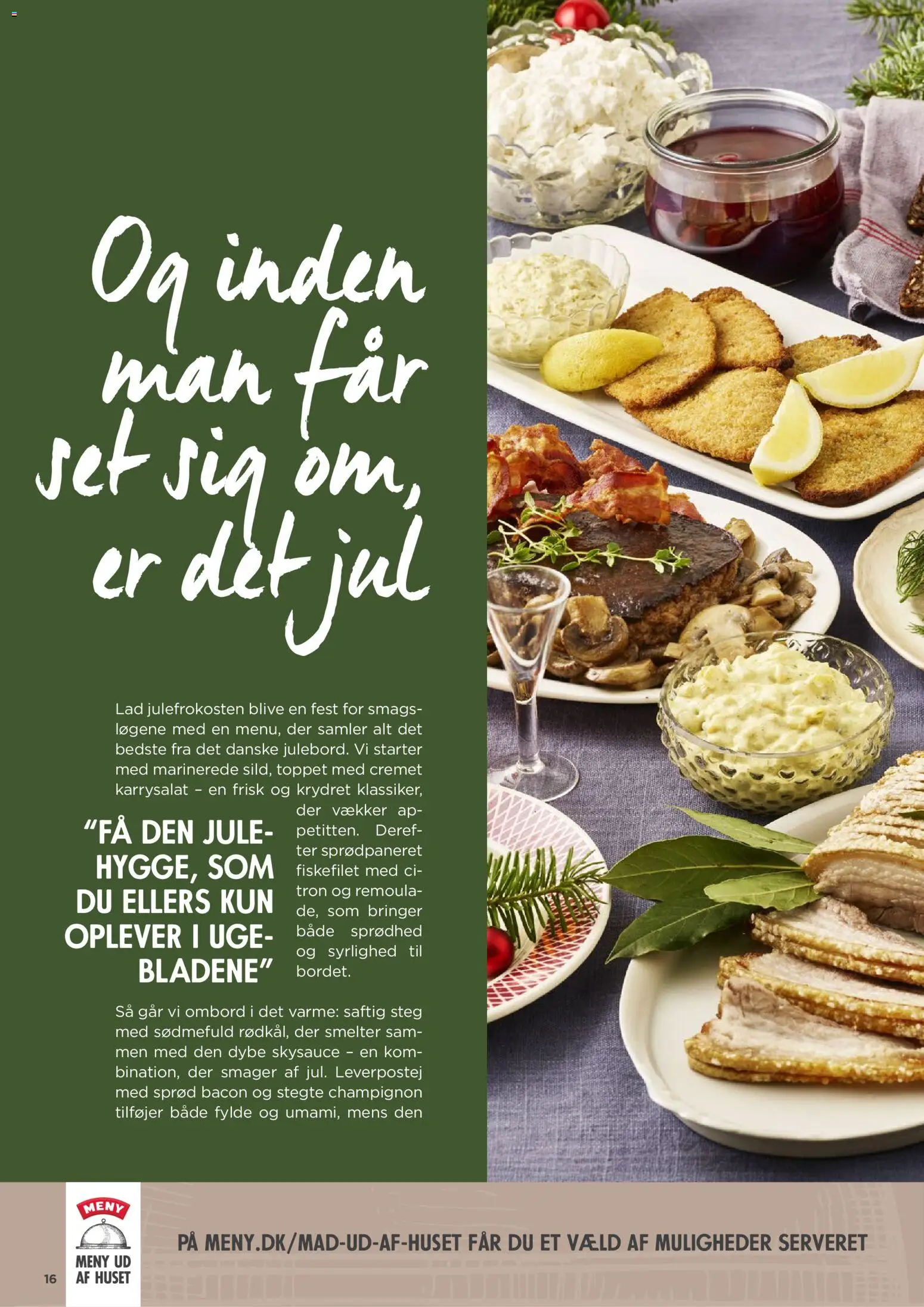 Meny tilbudsavis – gyldig fra 19.12.2025 | Side: 14 | Produkter: Champignon, Leverpostej, Bacon, Karrysalat