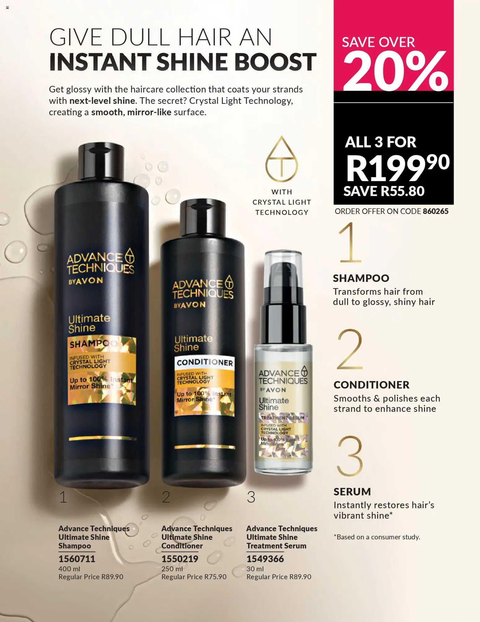 New Avon catalogue – valid from 01.03.2026 | Page: 159 | Products: Serum, Mirror, Light, Conditioner