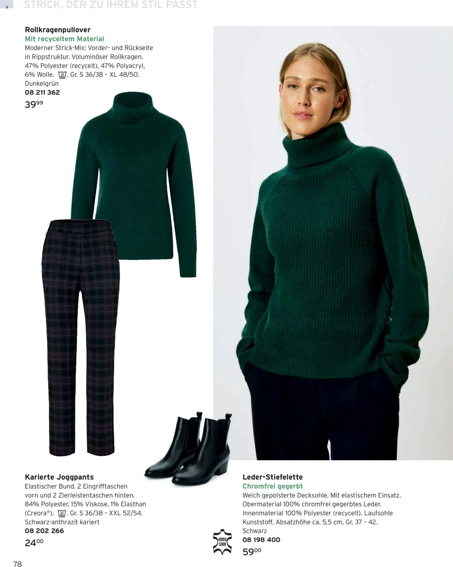 Prospekt Tchibo – gültig ab 01.01.2026 | Seite: 78 | Produkte: Rollkragenpullover