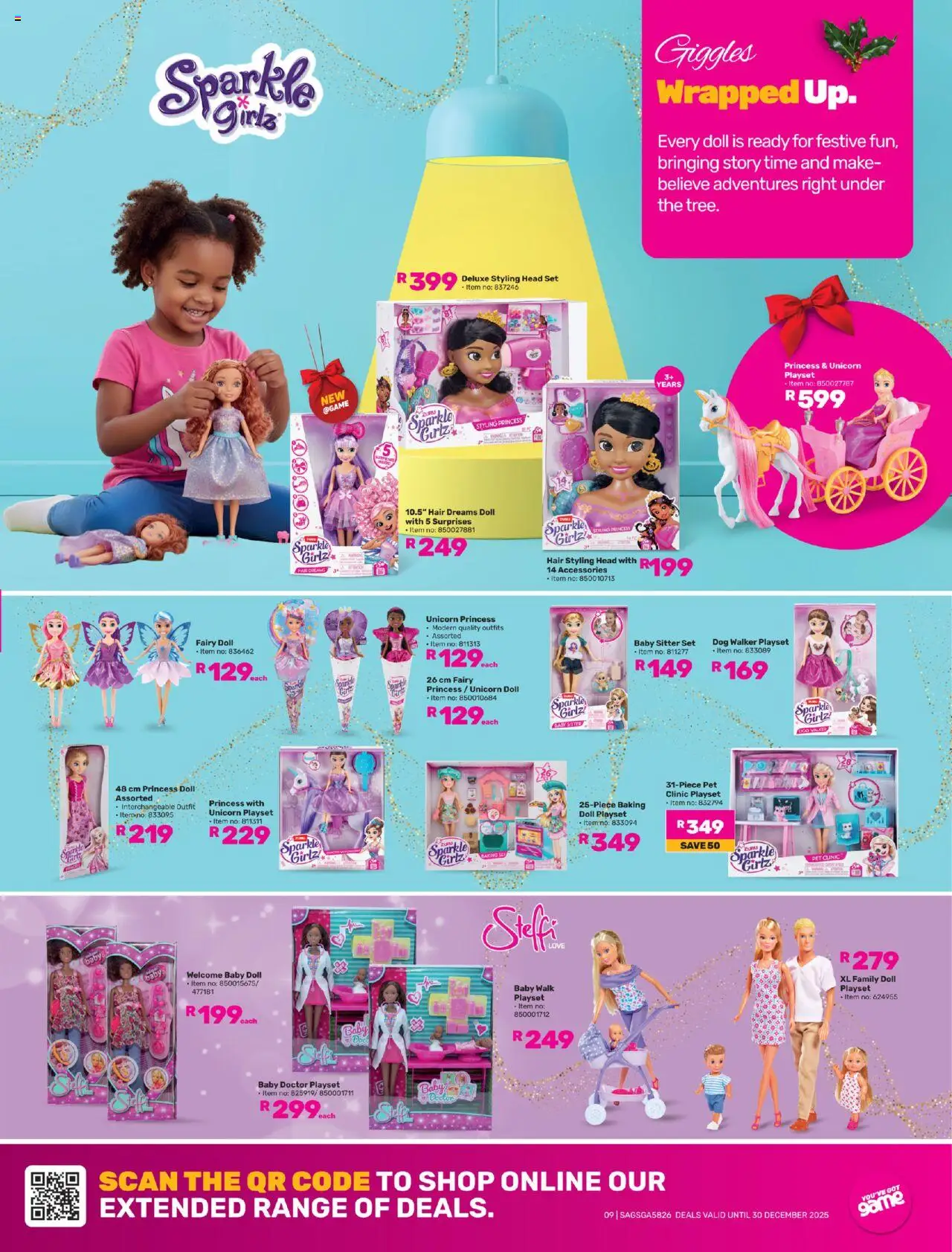 New Game catalogue – valid from 20.10.2025 | Page: 9 | Products: Playset, Unicorn playset