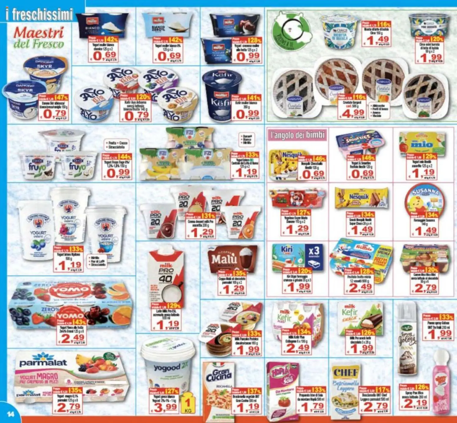 Volantino CTS del 25.02.2026 | Pagina: 14 | Prodotti: Torta, Ricotta, Besciamella, Stracciatella