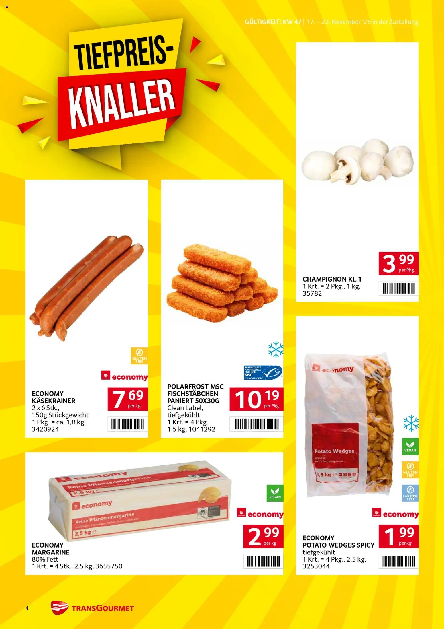 Transgourmet Zustellaktion gültig ab 17.11.2025 | Seite: 4