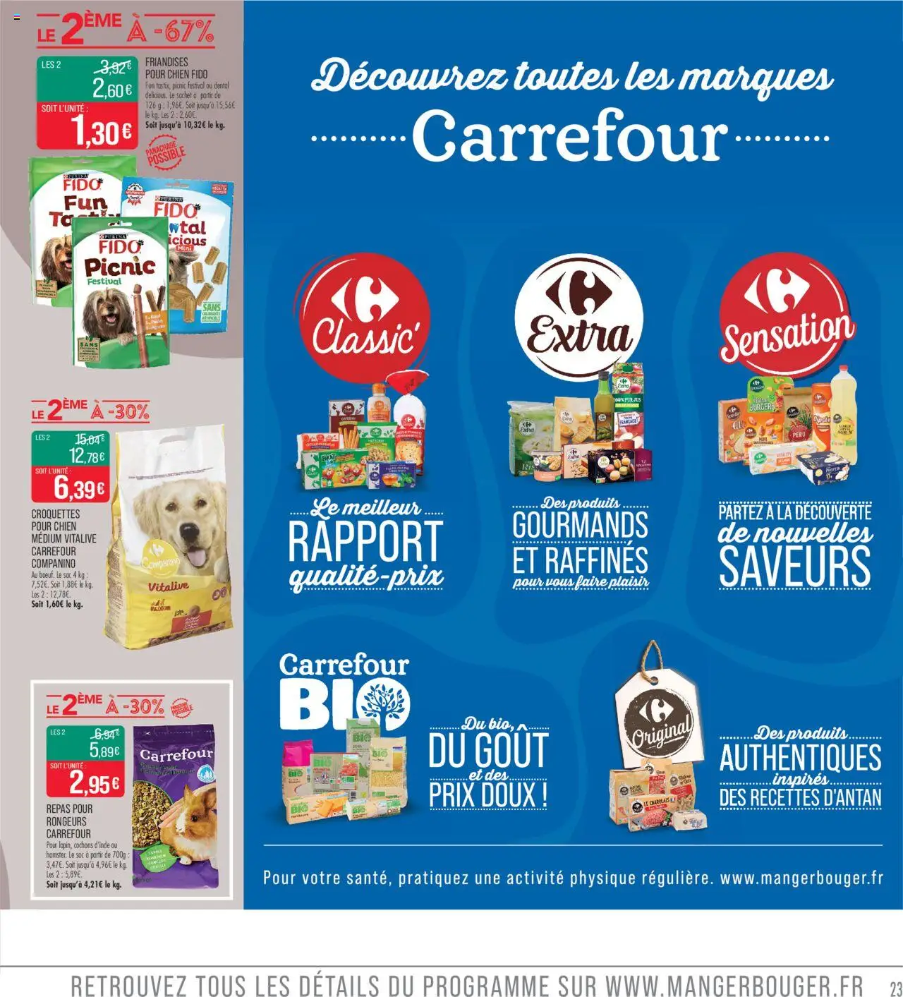  | Page: 23 | Produits: Sac, Agneau, Croquettes pour chien, Jus