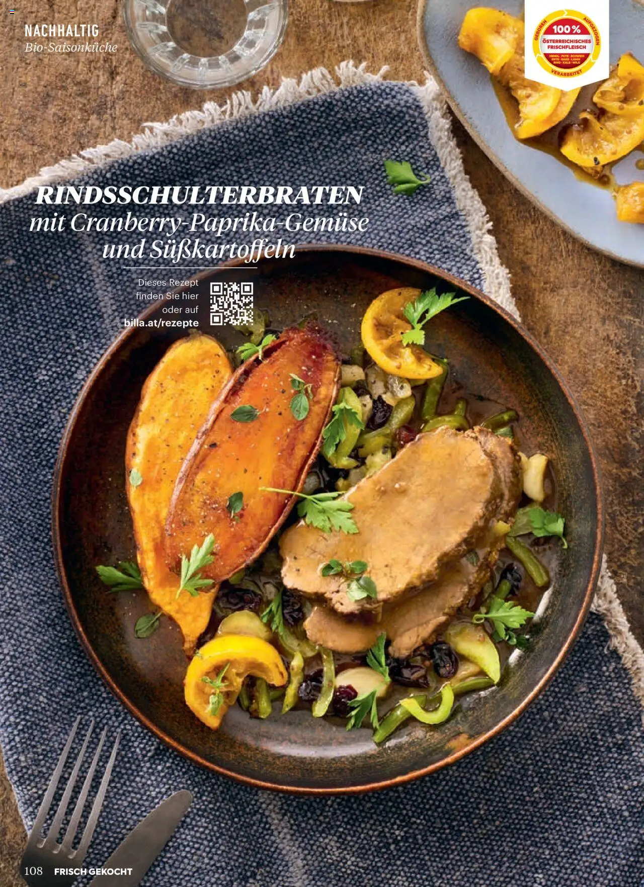 Billa Frisch Gekocht gültig ab 01.10.2025 | Seite: 106 | Produkte: Gemüse