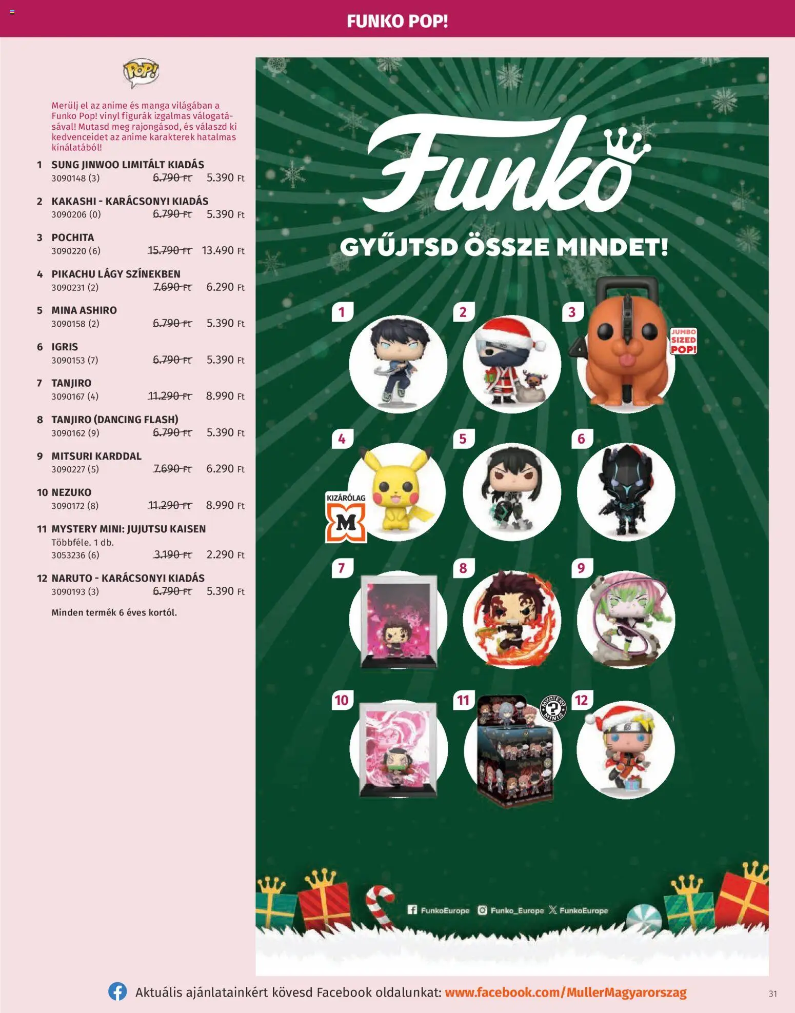 Müller akciós ujság - amely érvényes a következő dátumtól: 27.10.2025 | Oldal: 31