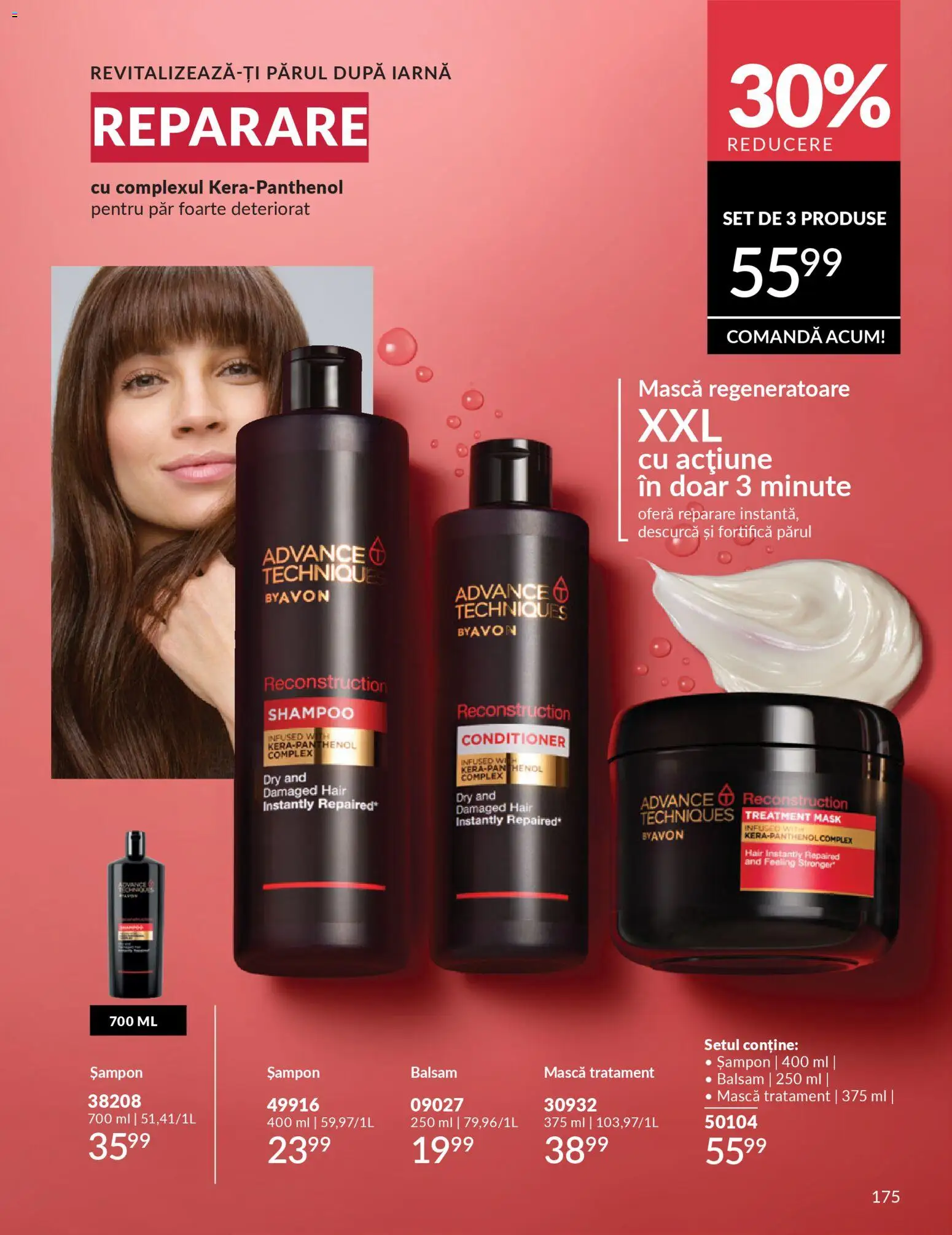 Noul catalog Avon – valabil de la 01.03.2026 | Pagină: 177 | Produse: Șampon, Balsam