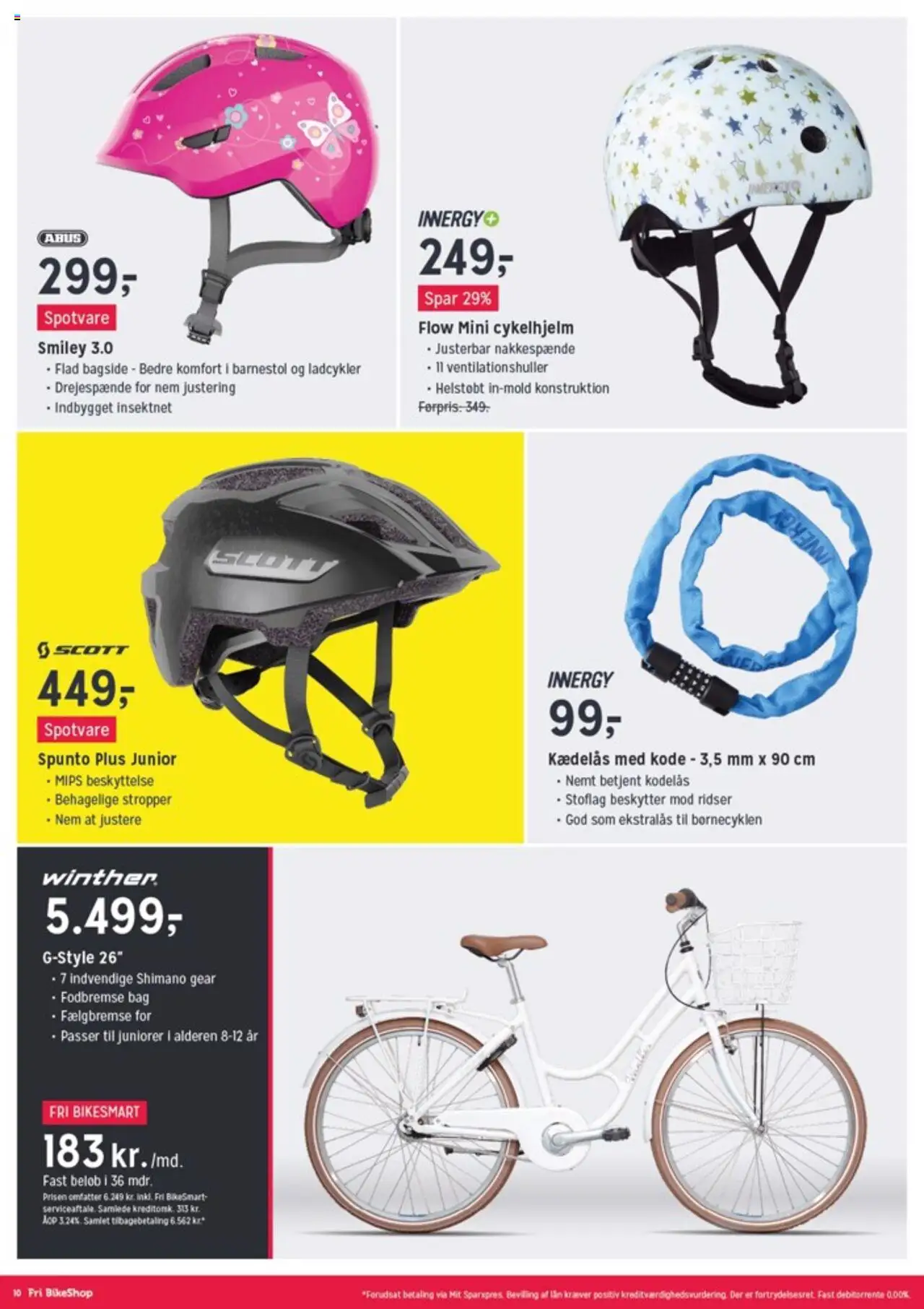 Fri BikeShop Tilbudsavis gyldig fra 14.08.2025 | Side: 10 | Produkter: Søm