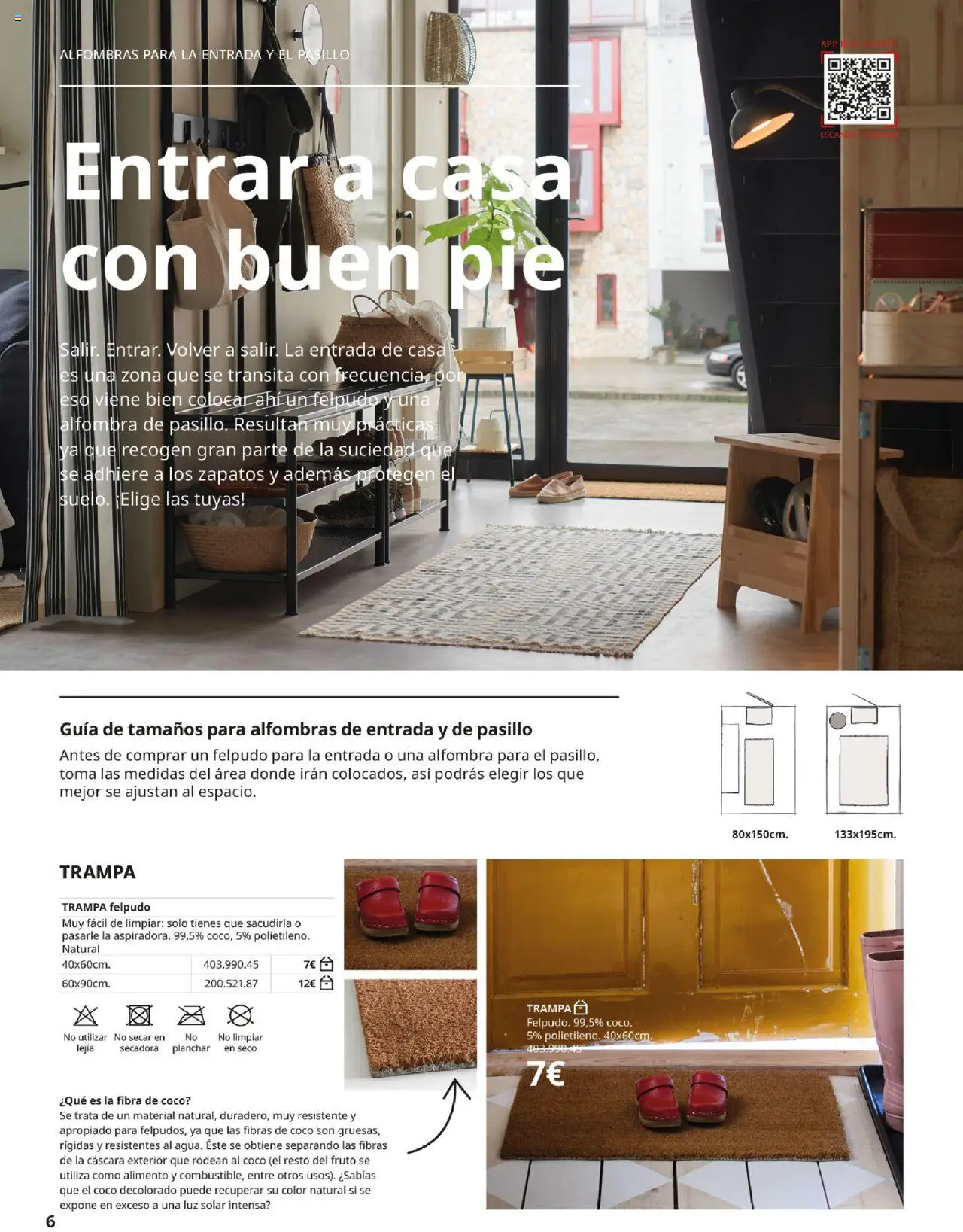 Catálogo IKEA Alfombras │ válido desde el 04.02.2025 | Página: 6 | Productos: Secadora, Alfombra, Felpudo