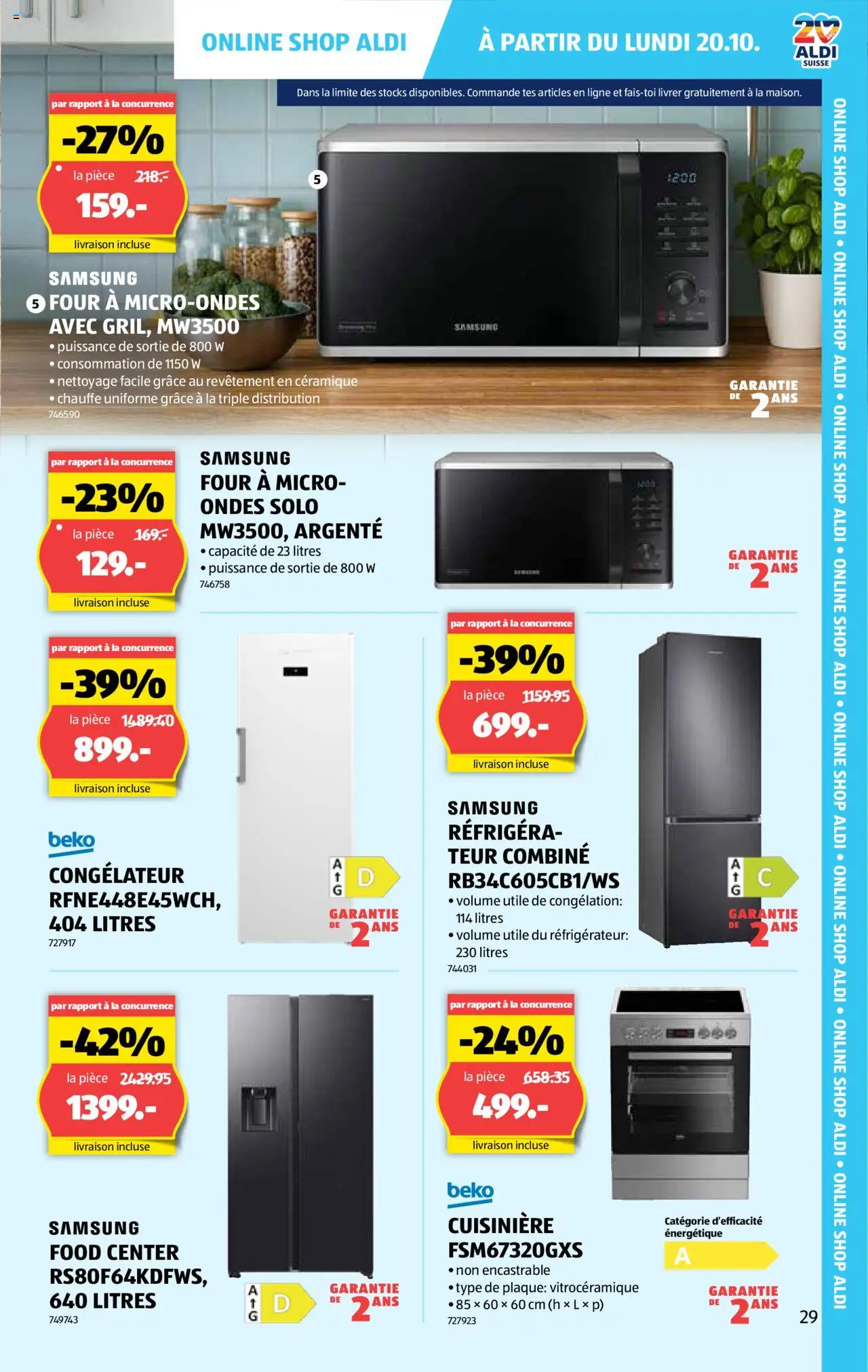 Aldi Aktionen FR – gültig ab 16.10.2025 | Seite: 30 | Produkte: Samsung