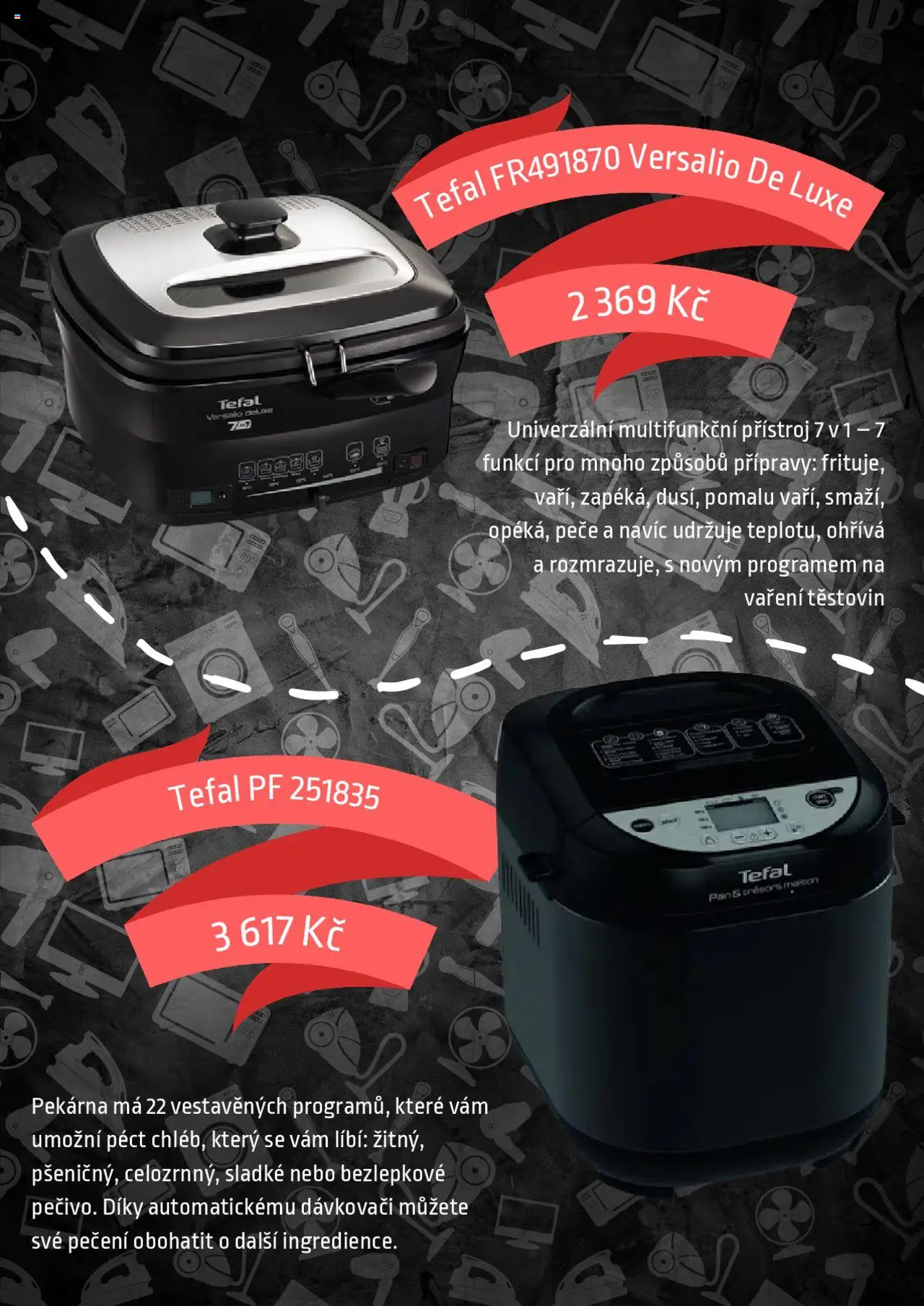 Elektro Oáza nabídka od 15.08.2025 | Strana: 6 | Produkty: Pekárna, Tefal