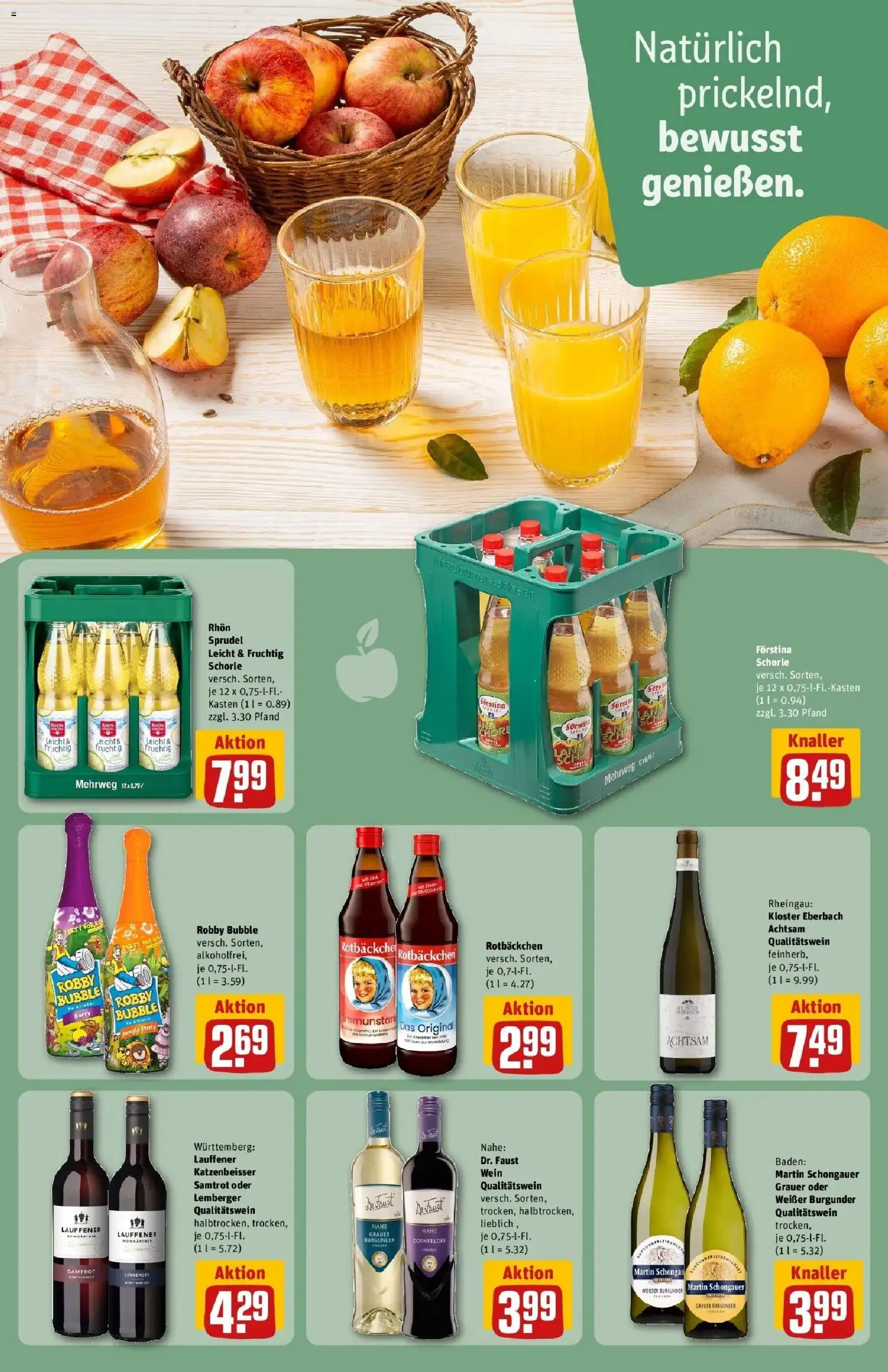 Rewe Prospekt Alzenau	 – gültig ab 02.03.2026 | Seite: 23 | Produkte: Äpfel, Wein