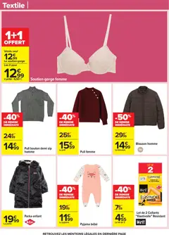 Carrefour - Prévisualisation de Carrefour catalogue semaine 52 valide à partir de 23.12.2025 | Page: 51 | Produits: Collants, Pull, Blouson, Pyjama