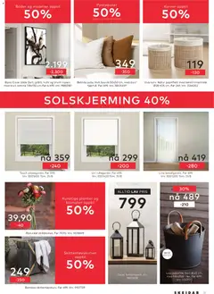 Forhåndsvisning av Skeidar kundeavis gyldig fra 23.03.2026 | Side: 31 | Produkter: Будівельні суміші, Håndtak, Cremă pentru față, Solskjerming