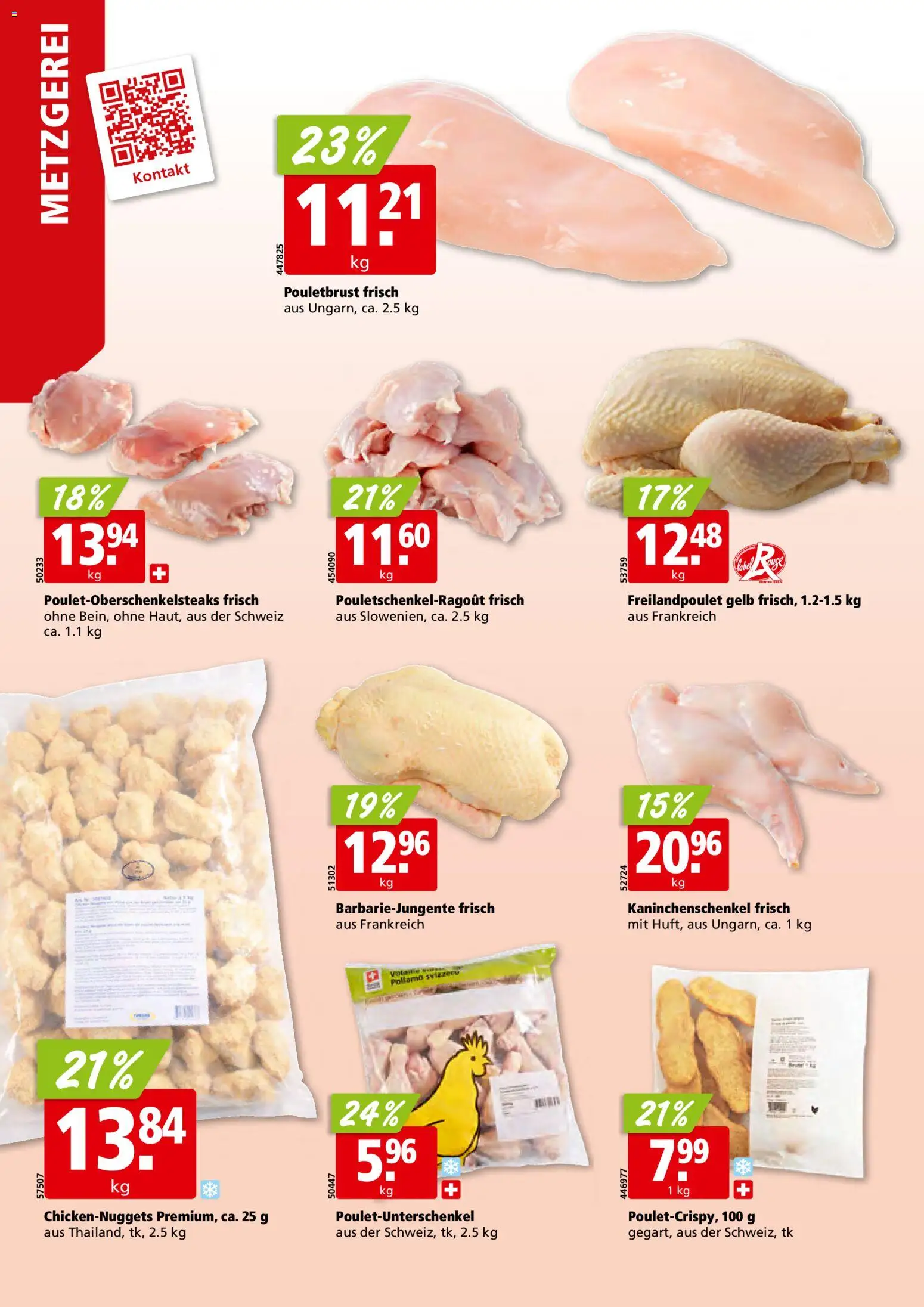 Aligro Aktionen – gültig ab 09.02.2026 | Seite: 6 | Produkte: Pouletbrust