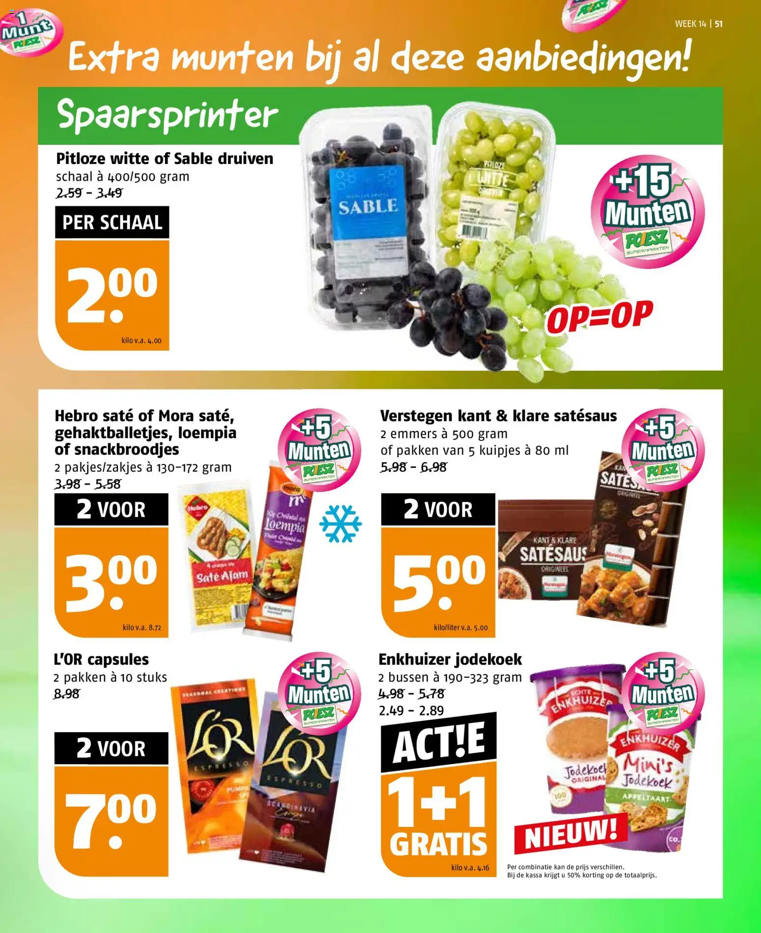 {H1} | Pagina: 51 | Producten: Munt, Kan, Schaal, Druiven