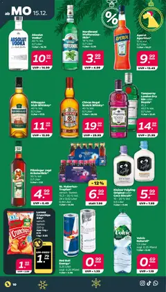 Netto Prospekt 	 ab 15.12.2025 gültig | Seite: 10 | Produkte: Lorenz crunchips, Aperol, Gin, Volvic