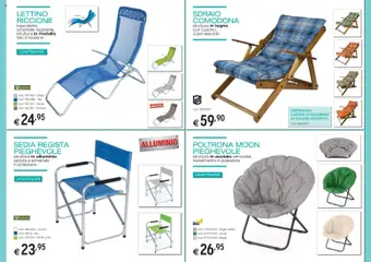 Anteprima del volantino Brico OK volantino Arredo Giardino valido a partire dal 05.03.2026 | Pagina: 17 | Prodotti: Lime, Lettino, Alluminio, Poltrona
