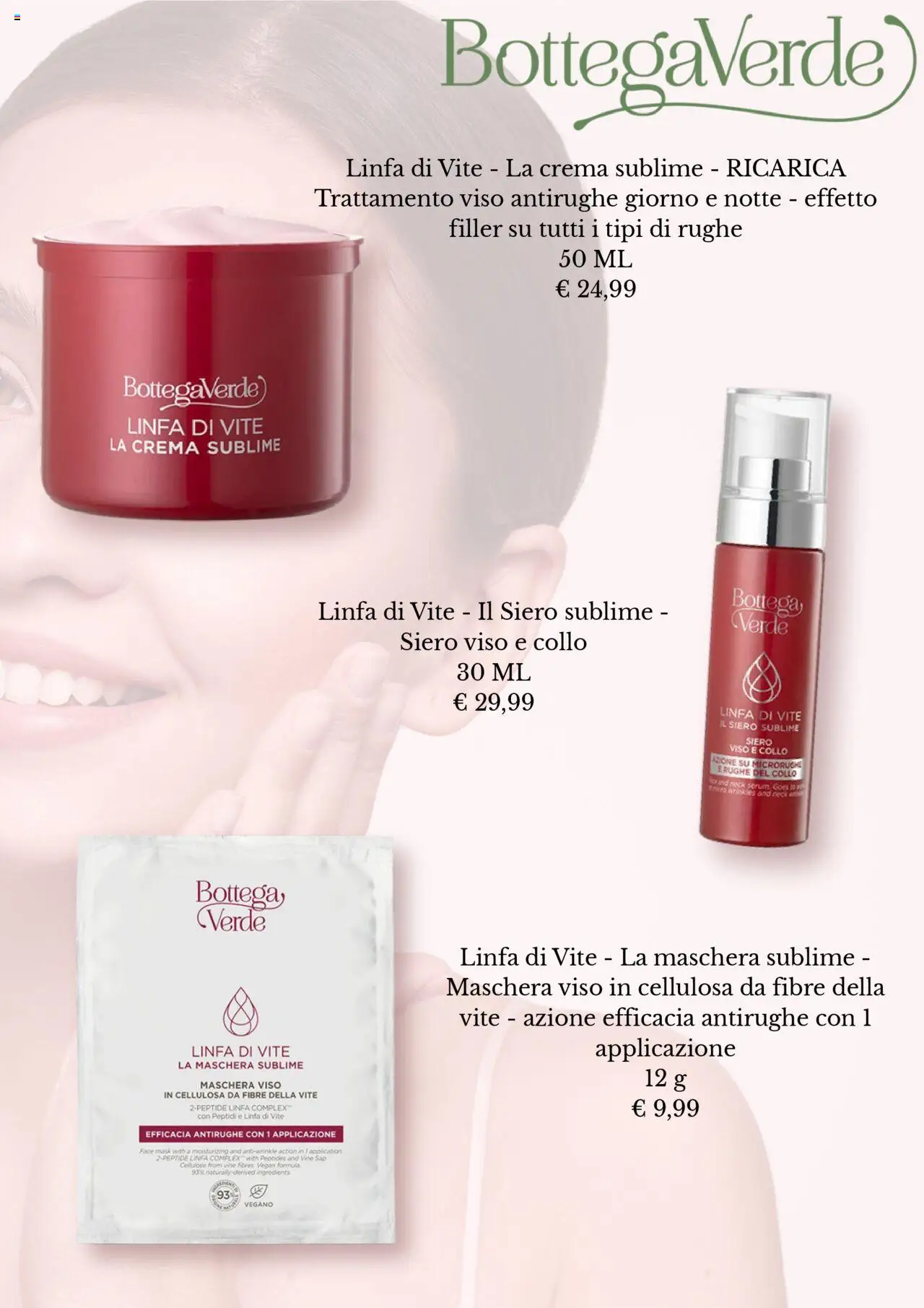 Volantino Bottega Verde del 15.10.2025 | Pagina: 4 | Prodotti: Crema, Maschera, Maschera viso