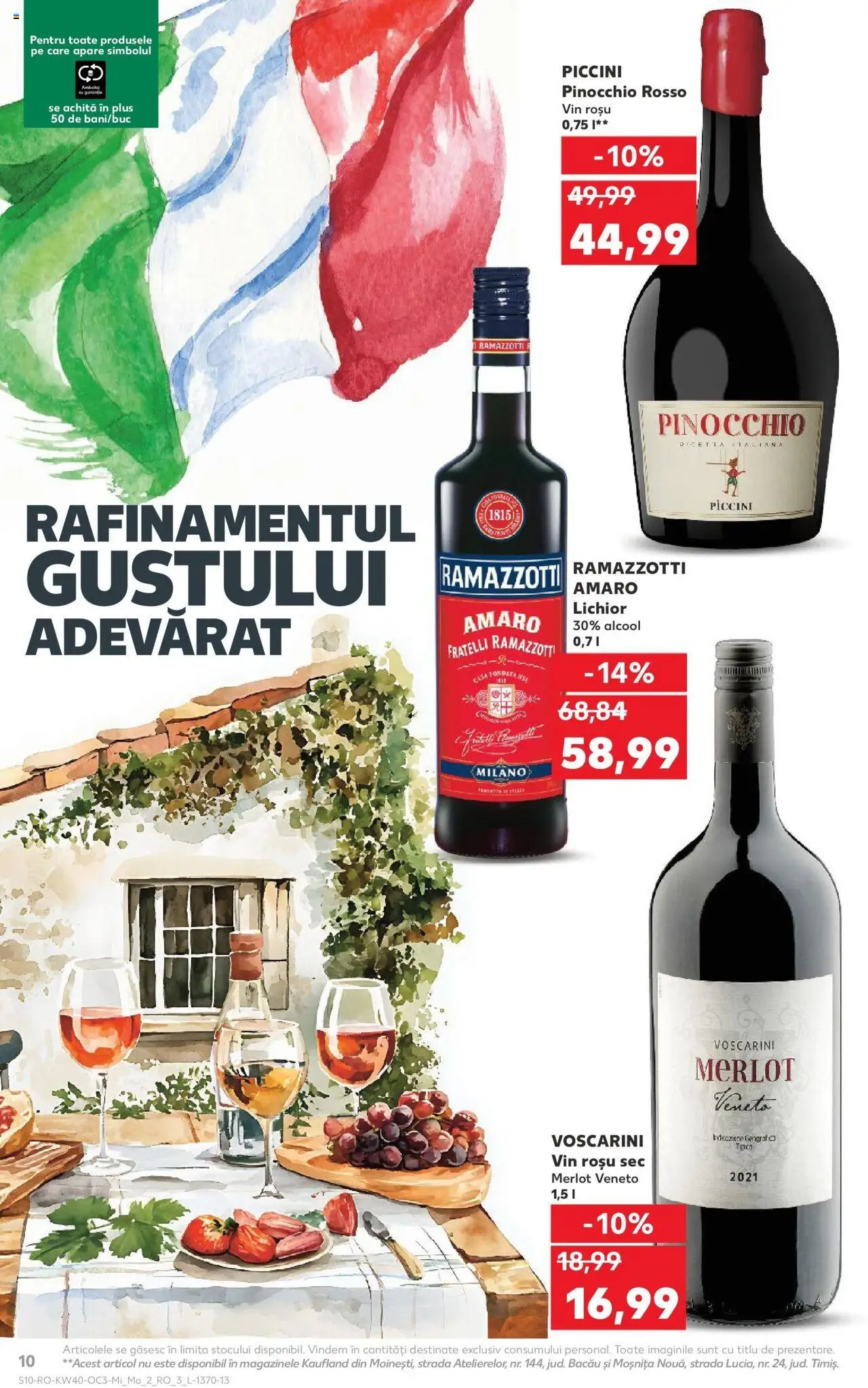 Noul catalog Kaufland – valabil de la 01.10.2025 | Pagină: 10 | Produse: Lichior, Vin