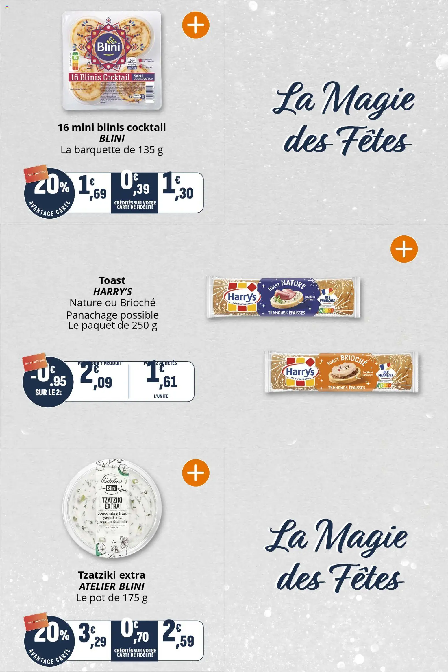 {H1} | Page: 6 | Produits: Concombre, Blinis, Lait, Yaourt