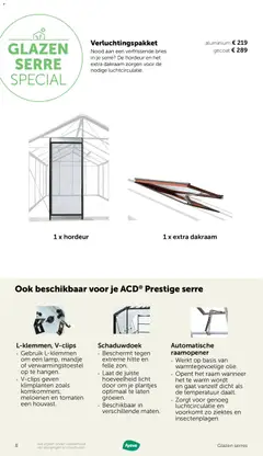 Aveve Glazen serre - Voorbeeld van een folder van Aveve, geldig van 19.03.2026 | Pagina: 8 | Producten: Tomaten