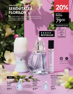 Ofertele Avon valabile de la 01.04.2026 | Pagină: 79 | Produse: Apă de parfum, Parfum, Deodorant, Apă