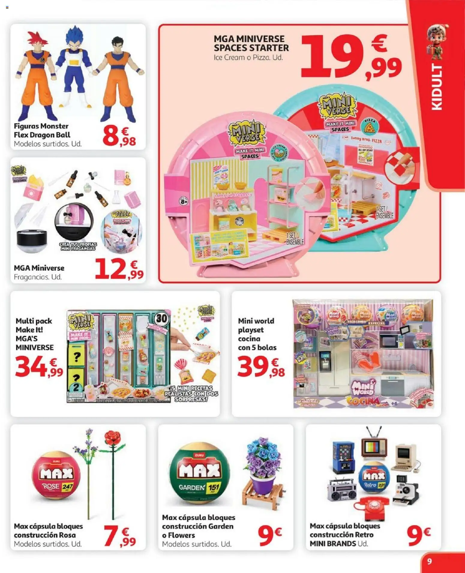 Alcampo - Juguetes HG Cat │ válido desde el 03.11.2025 | Página: 9 | Productos: Pizza, Cocina