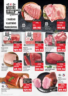 Náhled letáku Kaufland leták - Plzeň od 18.03.2026 | Strana: 18 | Produkty: Vepřové koleno, Uzené maso, Irské hovězí, Krkovice
