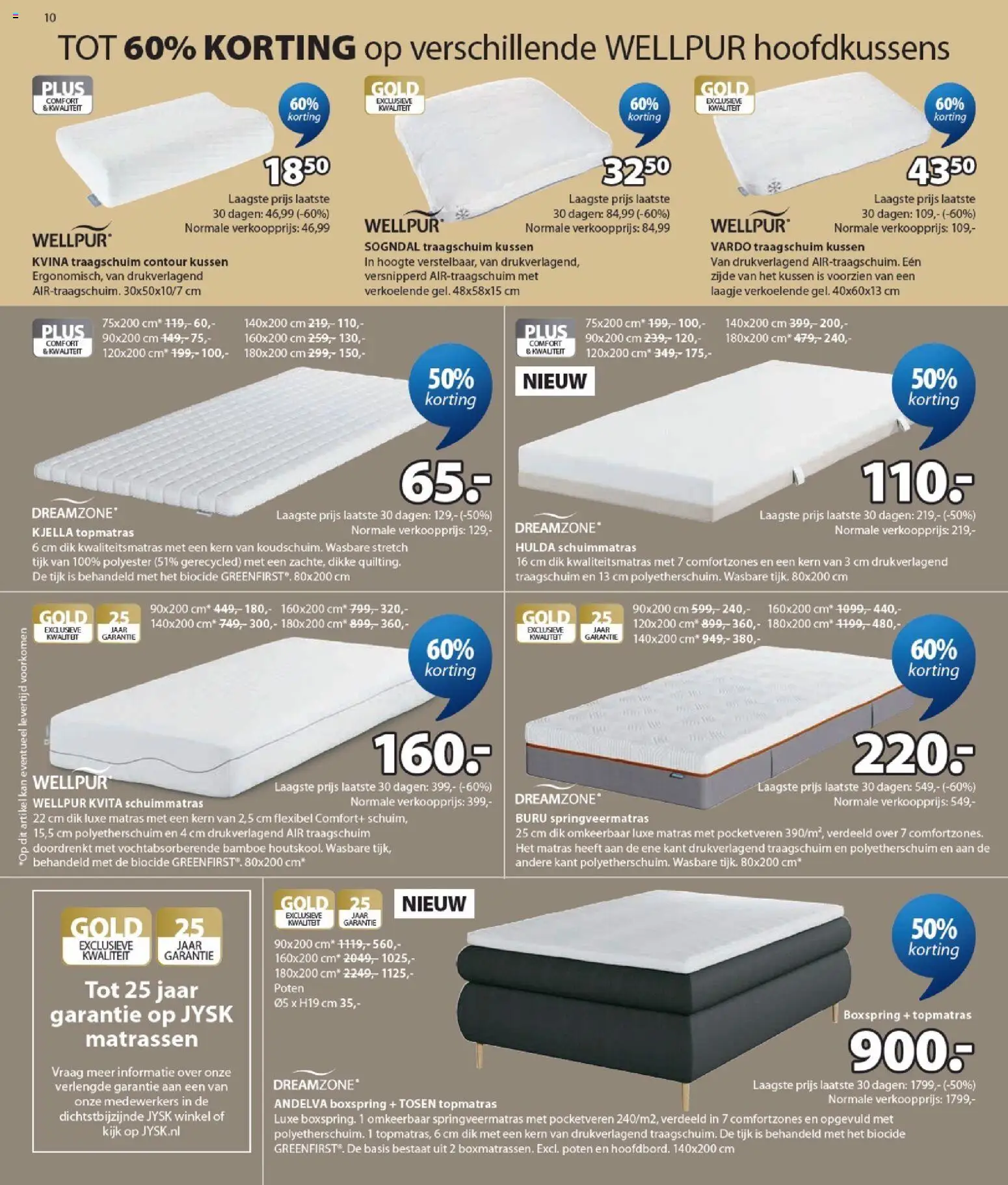 {H1} | Pagina: 10 | Producten: Kan, Matras, Kussen