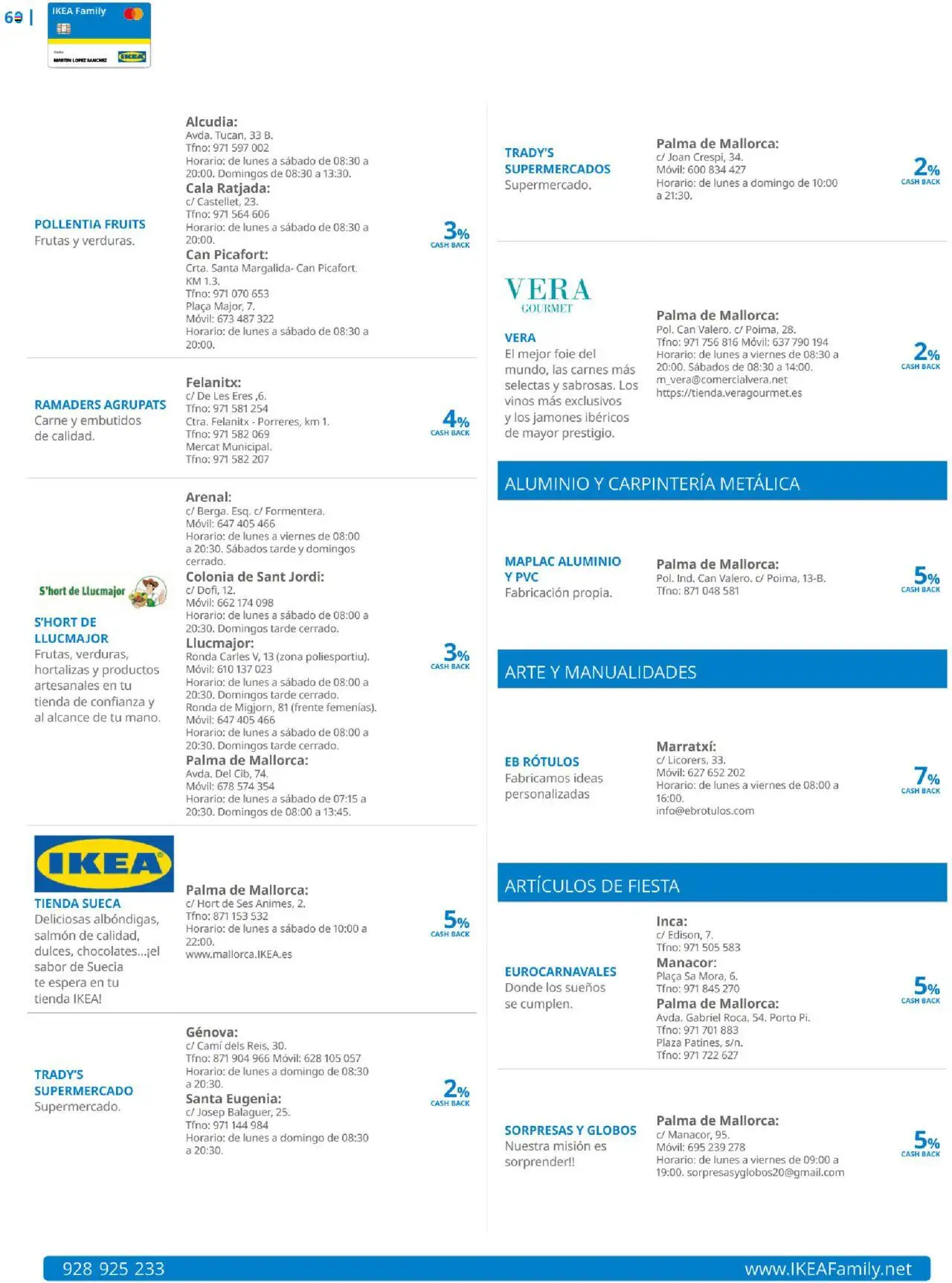 Catálogo IKEA Family Mallorca │ válido desde el 01.07.2025 | Página: 60 | Productos: Colonia, Té, Νυχτικό