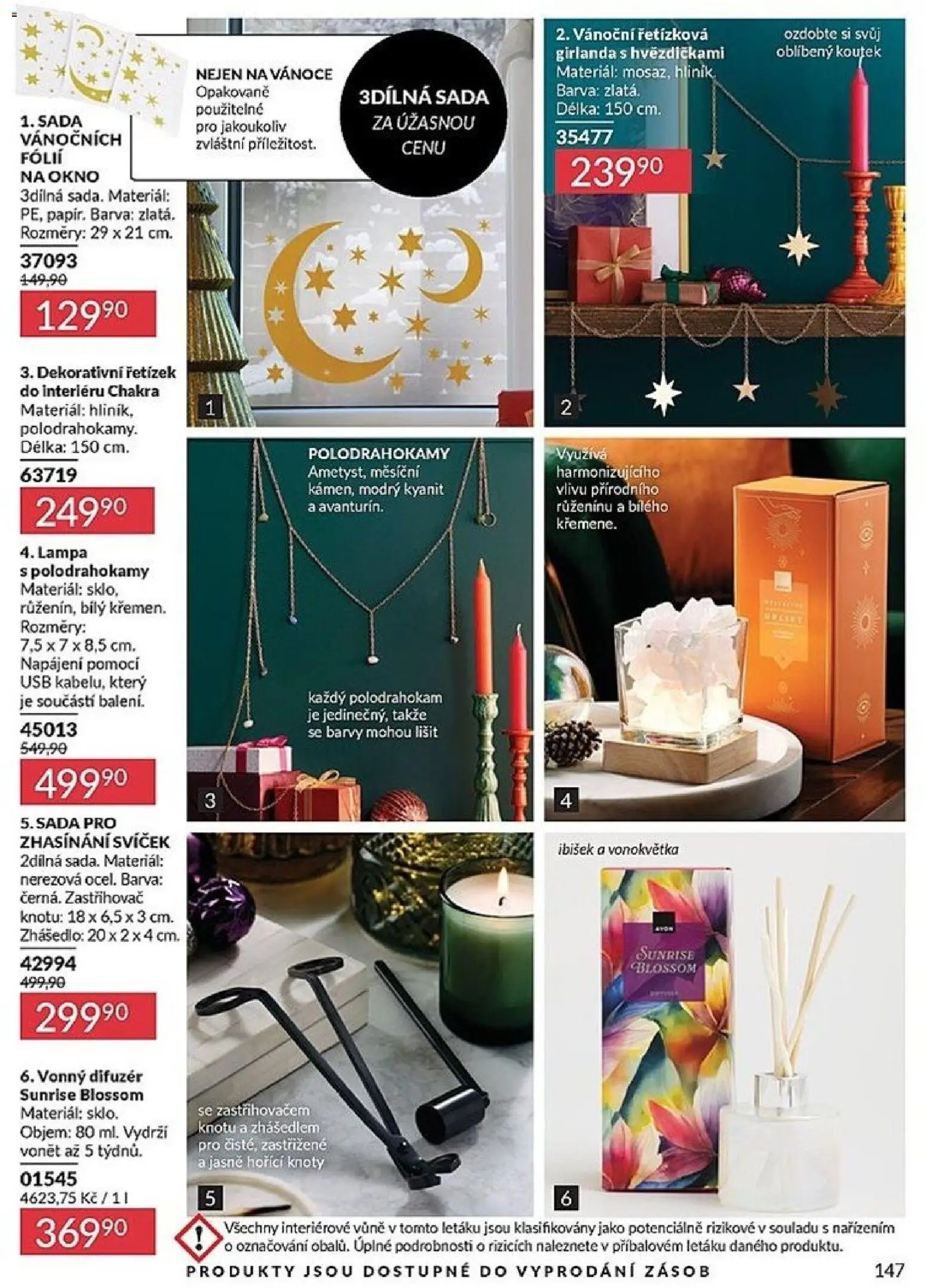 Avon katalog 1/2026 od 01.01.2026 | Strana: 147 | Produkty: Difuzér, USB, Zastřihovač, Lampa