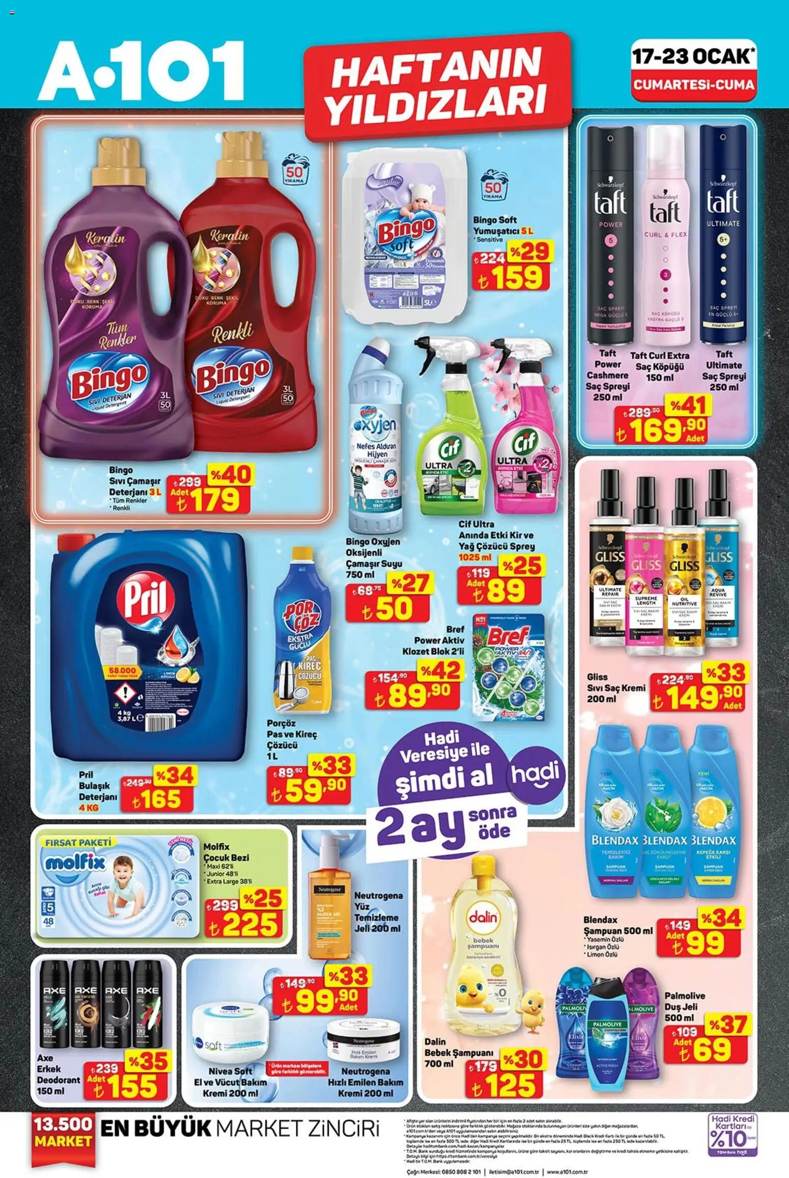 A101 Katalog - 17.01.2026 tarihinden itibaren geçerlidir | Sayfa: 2 | Ürünler: Saç spreyi, Krem, Yağ, Limon