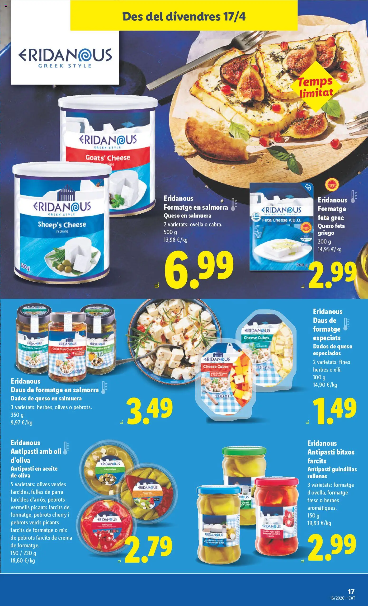Lidl folleto │ válido desde el 13.04.2026 | Página: 41 | Productos: Queso, Aceite, Crema