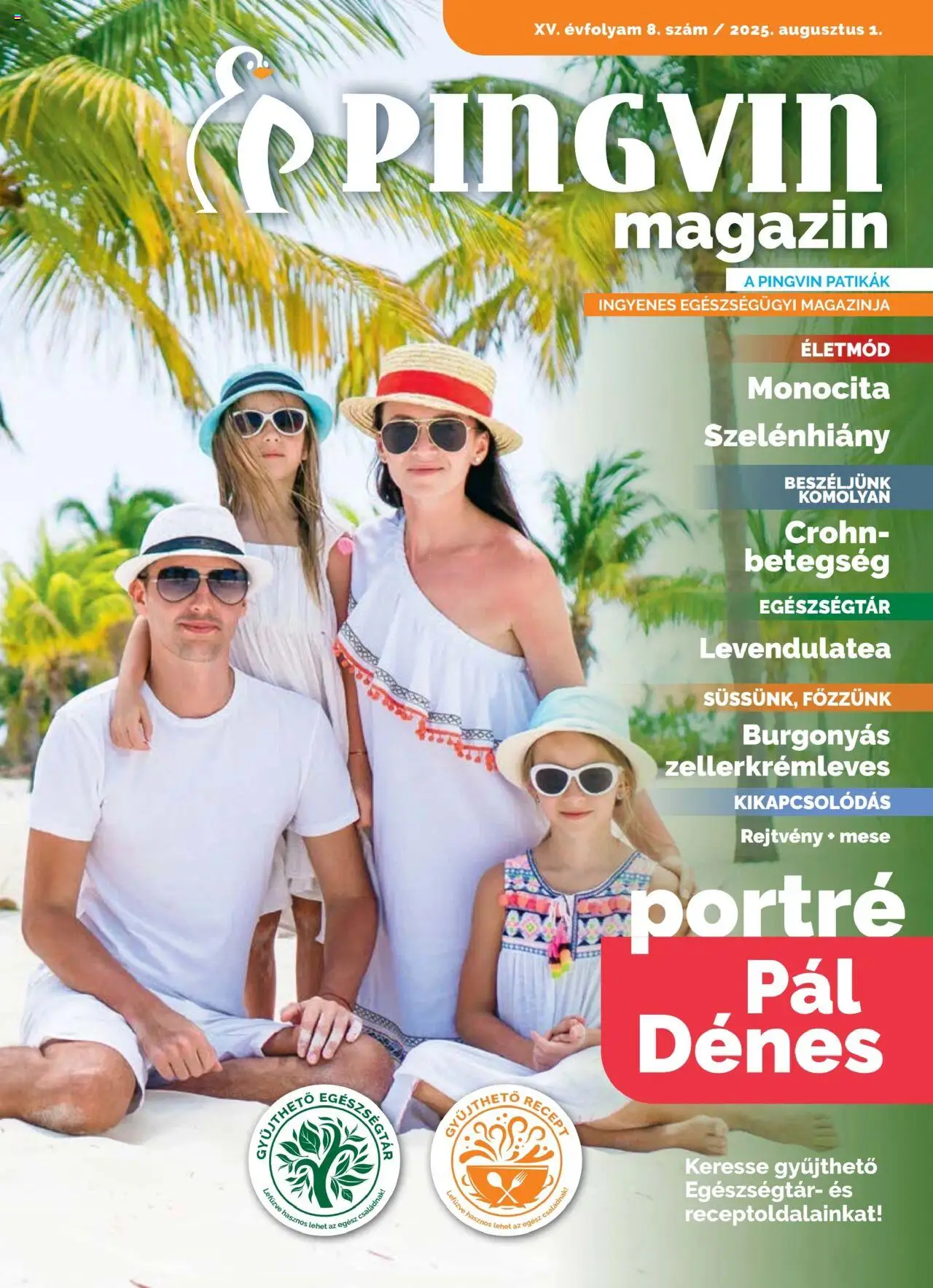Pingvin Patika akciós ujság - amely érvényes a következő dátumtól: 01.08.2025 | Oldal: 1