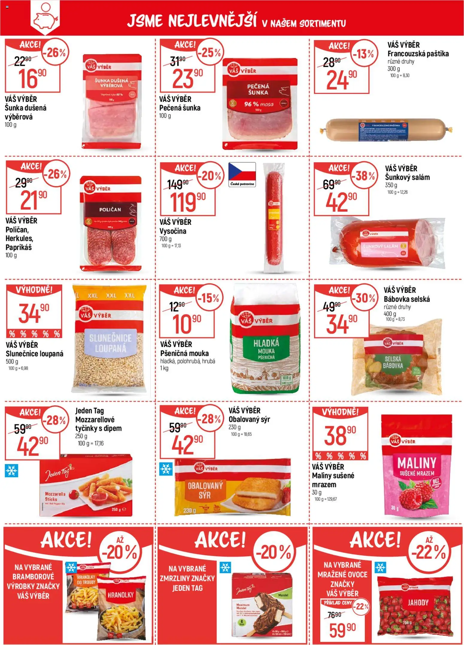 Globus leták od 07.01.2026 | Strana: 4 | Produkty: Sýr, Jahody, Vysočina, Mouka