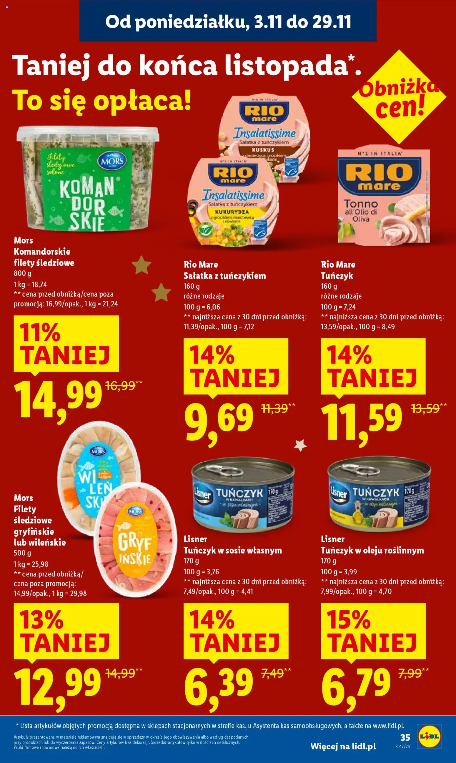 Lidl Gazetka od 17.11.2025 | Strona: 35