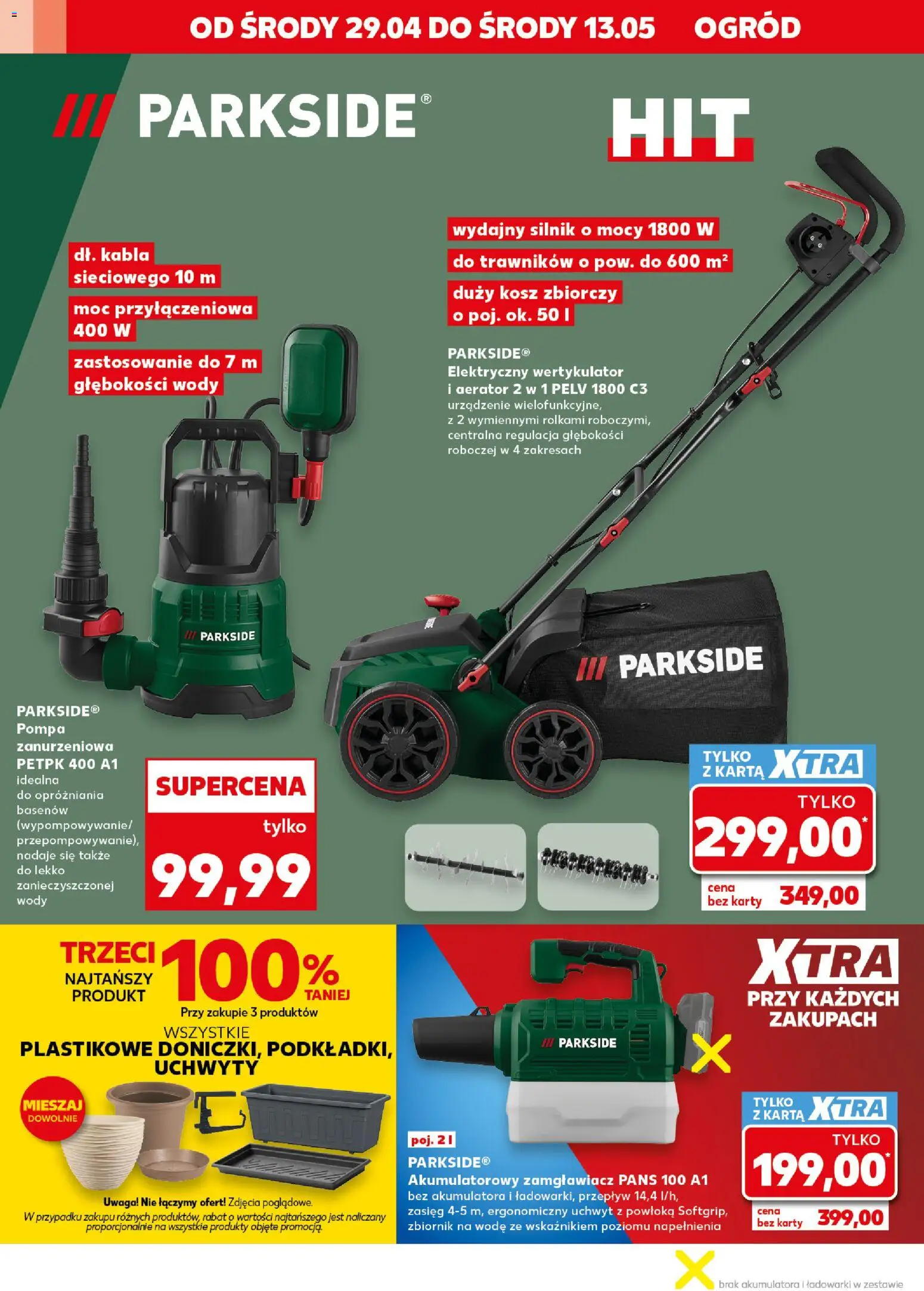 Kaufland Polsko leták - Złap okazje od 29.04.2026 | Strana: 8 | Produkty: Parkside, Karty