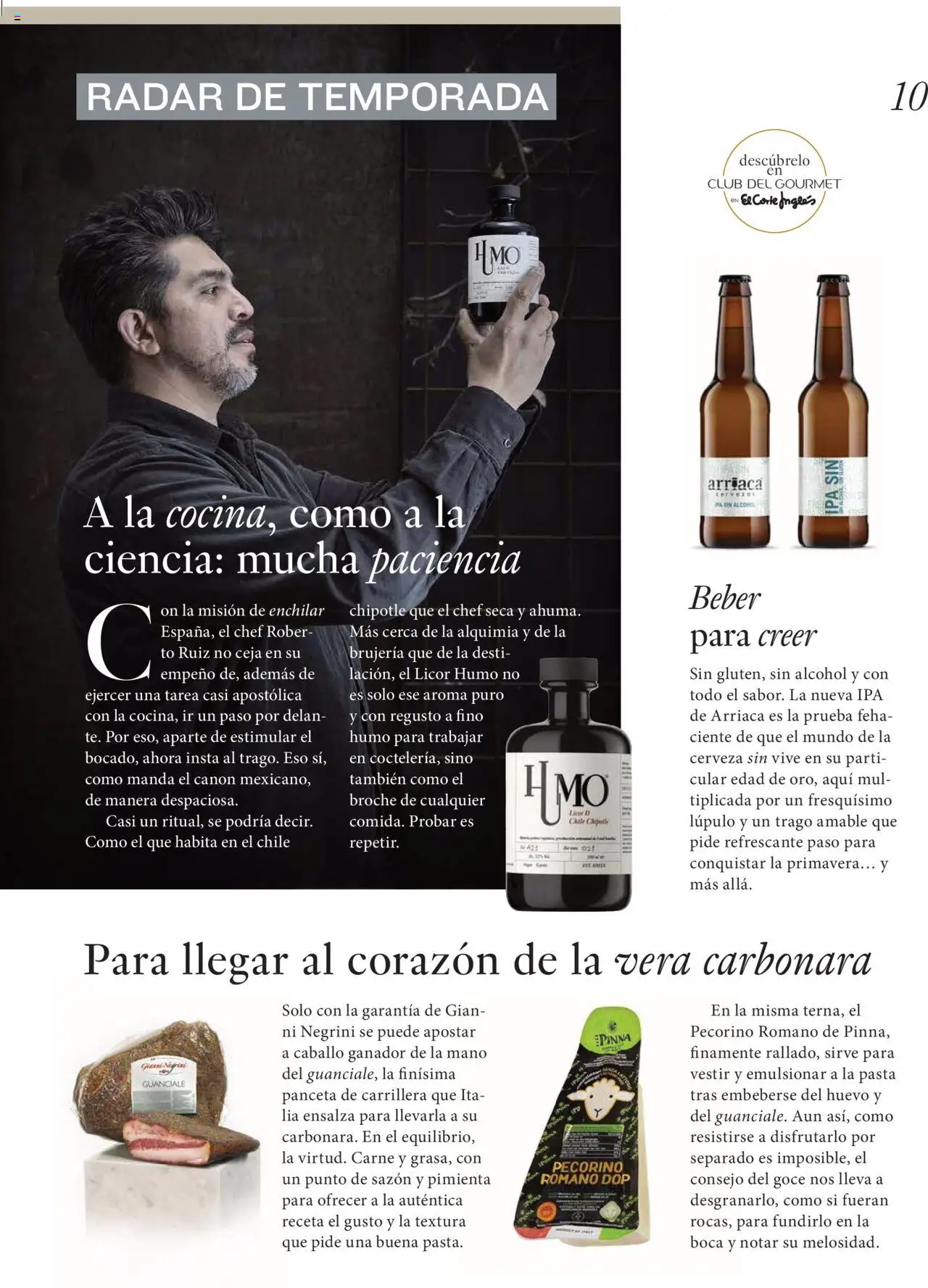 El Corte Inglés ofertas │ válido desde el 01.04.2025 | Página: 10 | Productos: Licor, Ηλεκτρικός φούρνος, Cerveza, Pasta