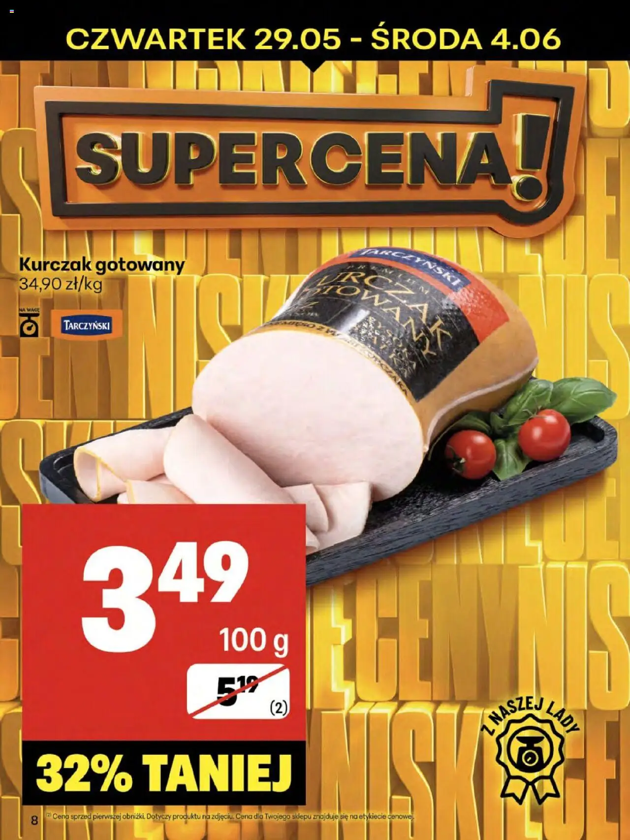 Delikatesy Centrum Gazetka od 29.05.2025 | Strona: 8 | Produkty: Kurczak