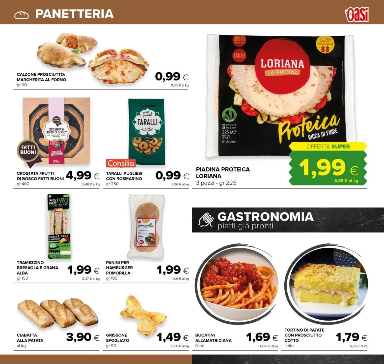 Volantino Oasi del 15.01.2026 | Pagina: 9 | Prodotti: Rosmarino, Bresaola, Grana Padano, Tramezzino