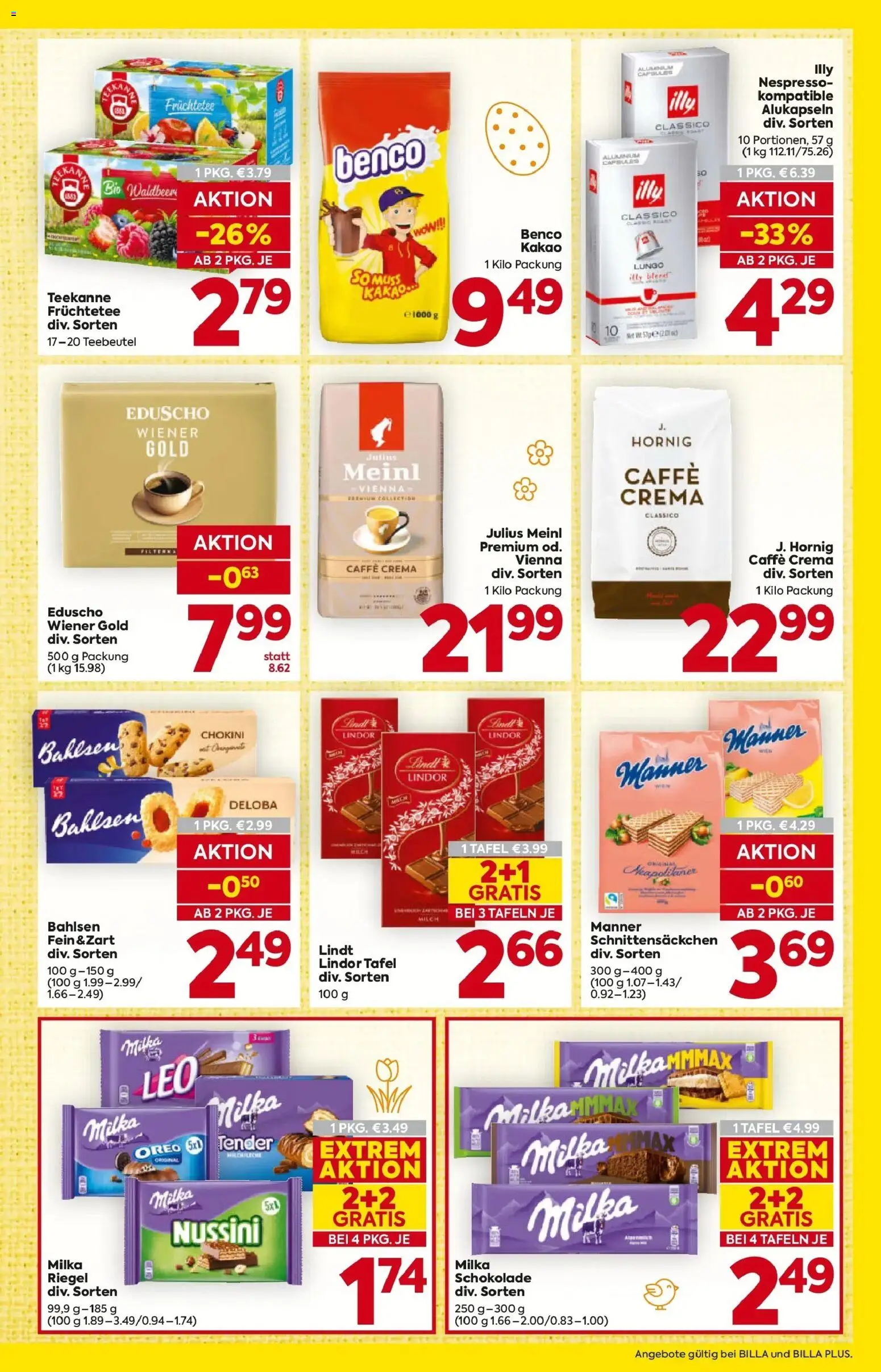 Billa Flugblatt - Stoob, Hornstein, Guessing gültig ab 19.03.2026 | Seite: 17 | Produkte: Milch, Schokolade