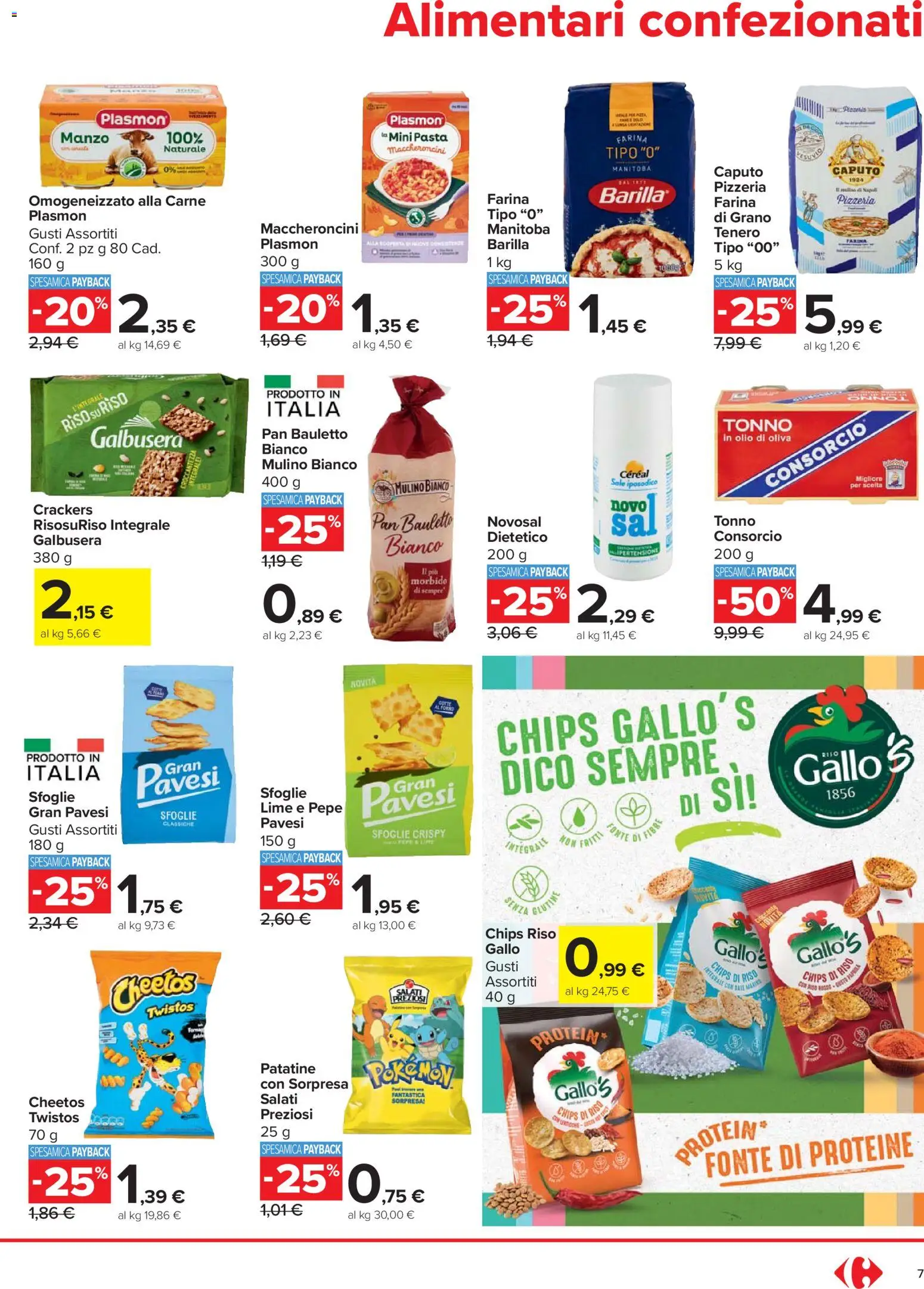 Volantino Carrefour del 27.12.2025 | Pagina: 7 | Prodotti: Pepe, Pasta, Crackers, Olio di Oliva