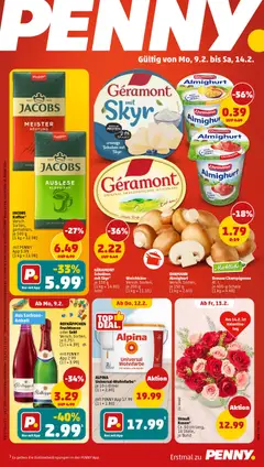 Penny Prospekt 	 ab 09.02.2026 gültig