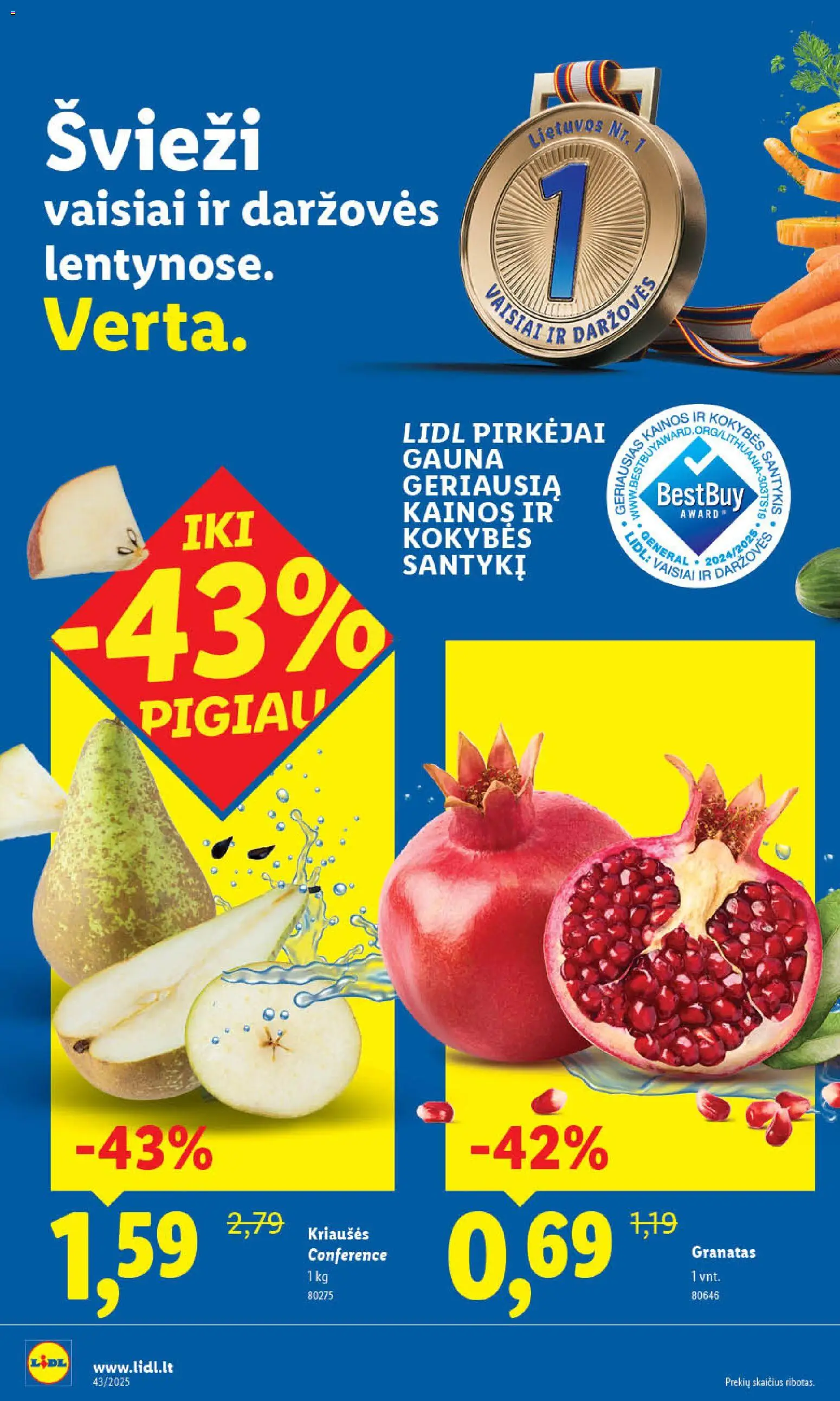 LIDL akcijos nuo 23.10.2025 | Puslapis: 8