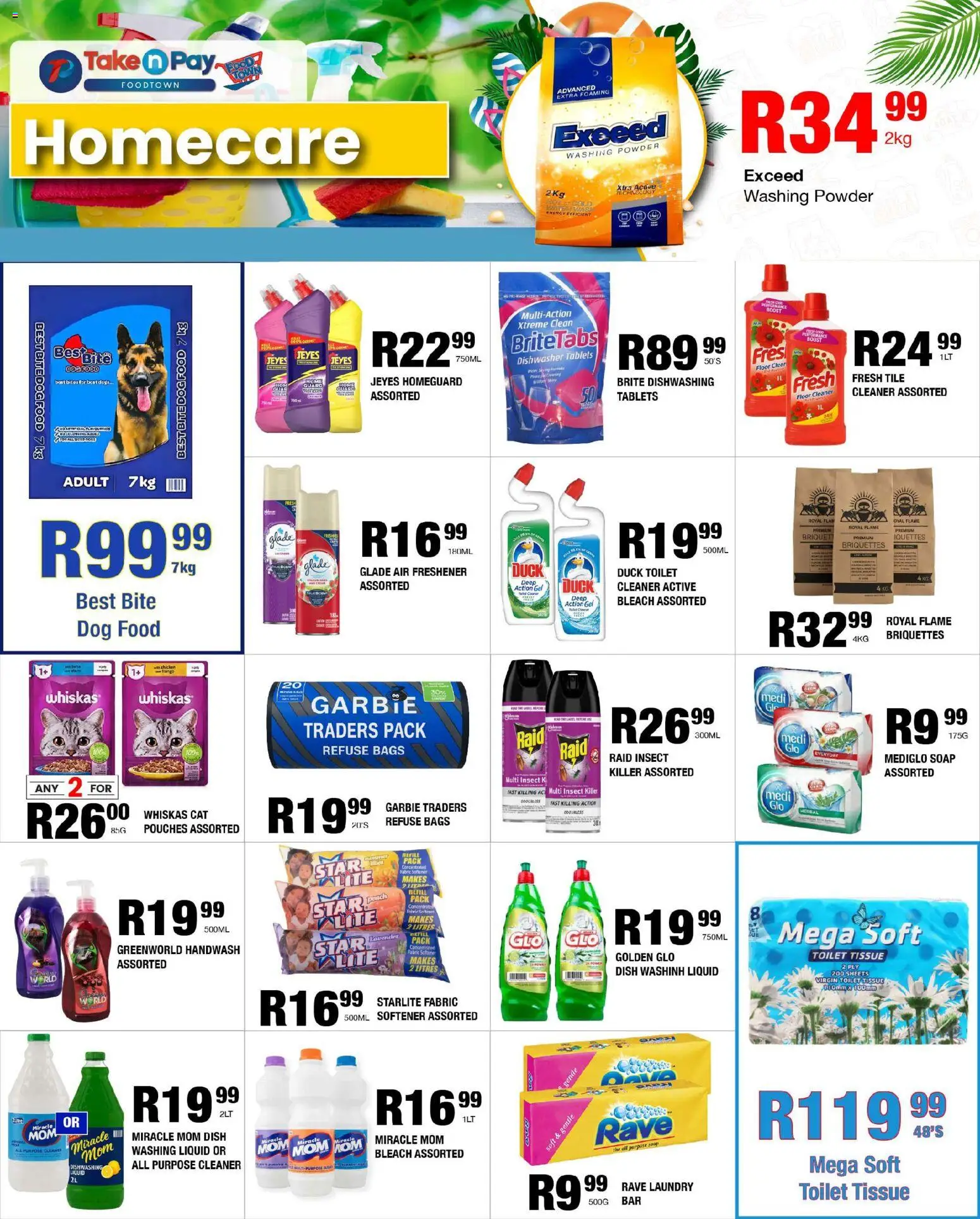 New Take n Pay catalogue – valid from 17.11.2025 | Page: 22 | Products: Toilet, Air freshener, Soup, Soap