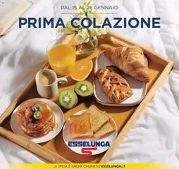 Anteprima del volantino Esselunga S Colazione Roma catalogo valido a partire dal 15.01.2026