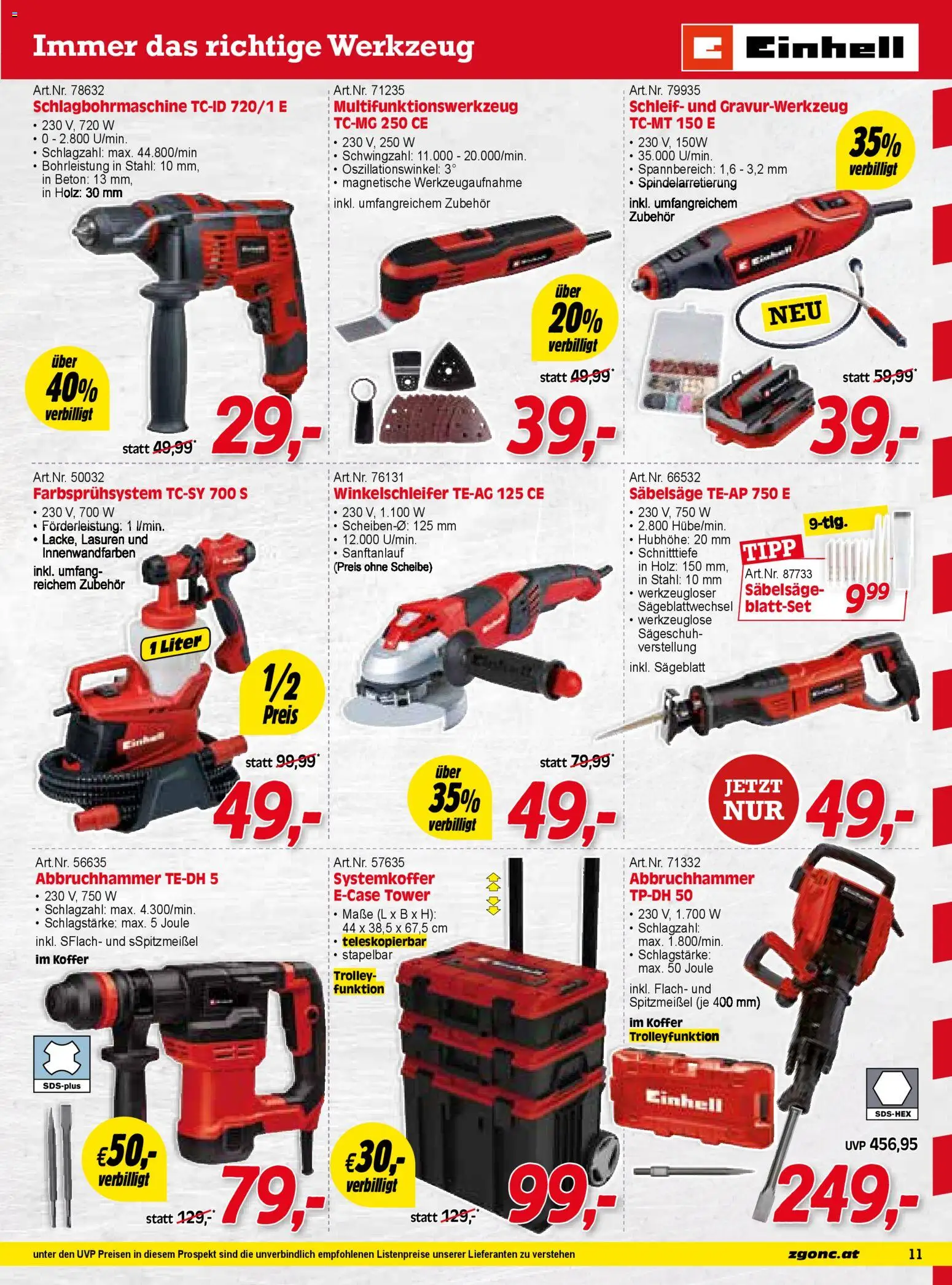 Zgonc - Flugblatt November I 2025 gültig ab 30.10.2025 | Seite: 11 | Produkte: Koffer