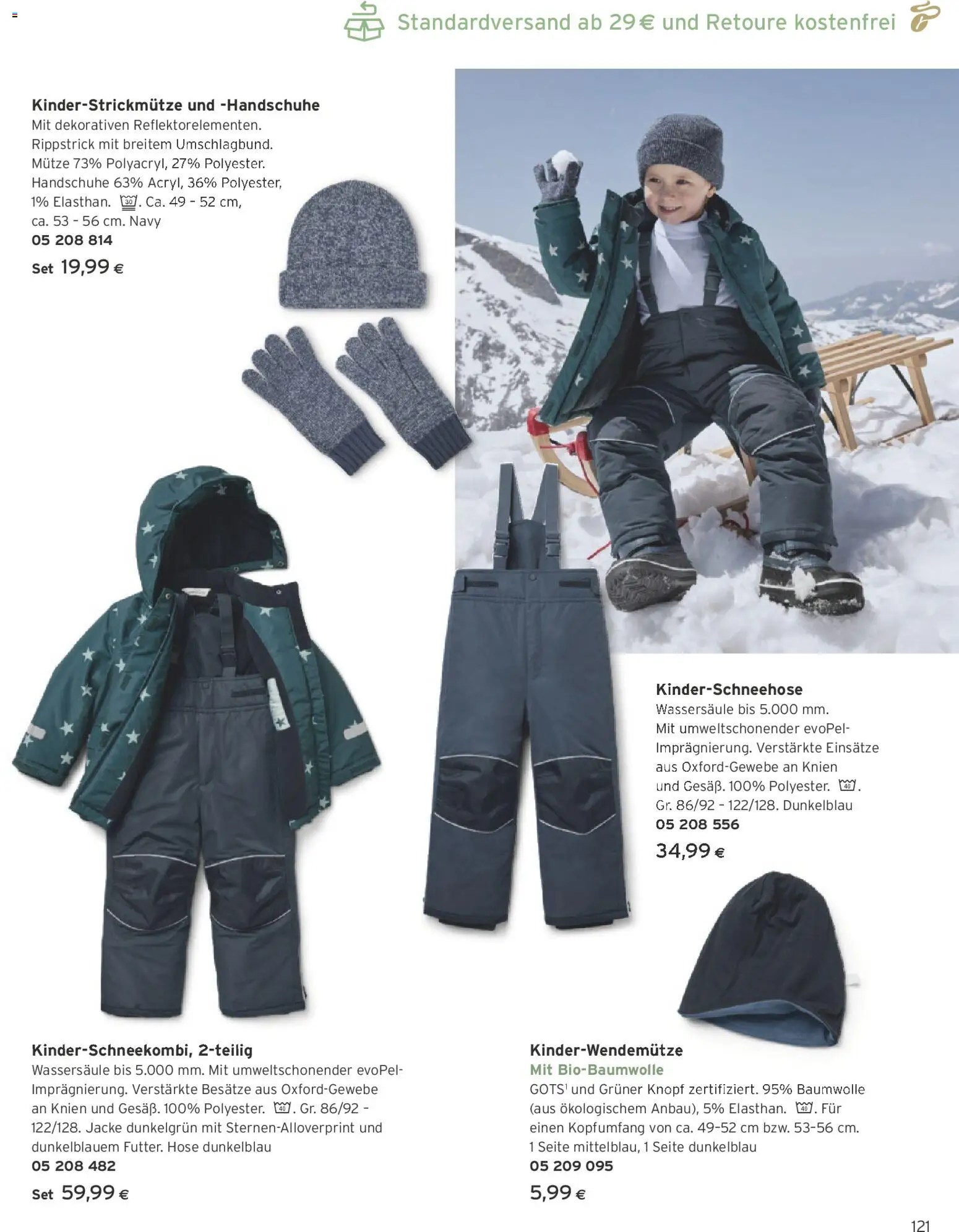 Tchibo Eduscho - Katalog November 2025 gültig ab 01.11.2025 | Seite: 121 | Produkte: Jacke, Hose, Handschuhe